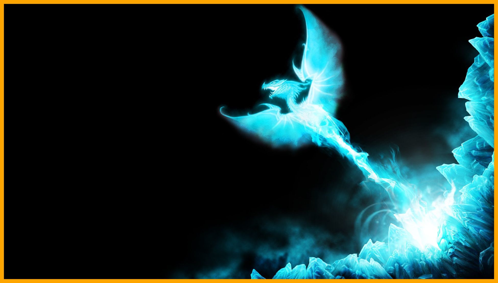 Blue Neon Dragon Wallpapers - Wallpaper Cave