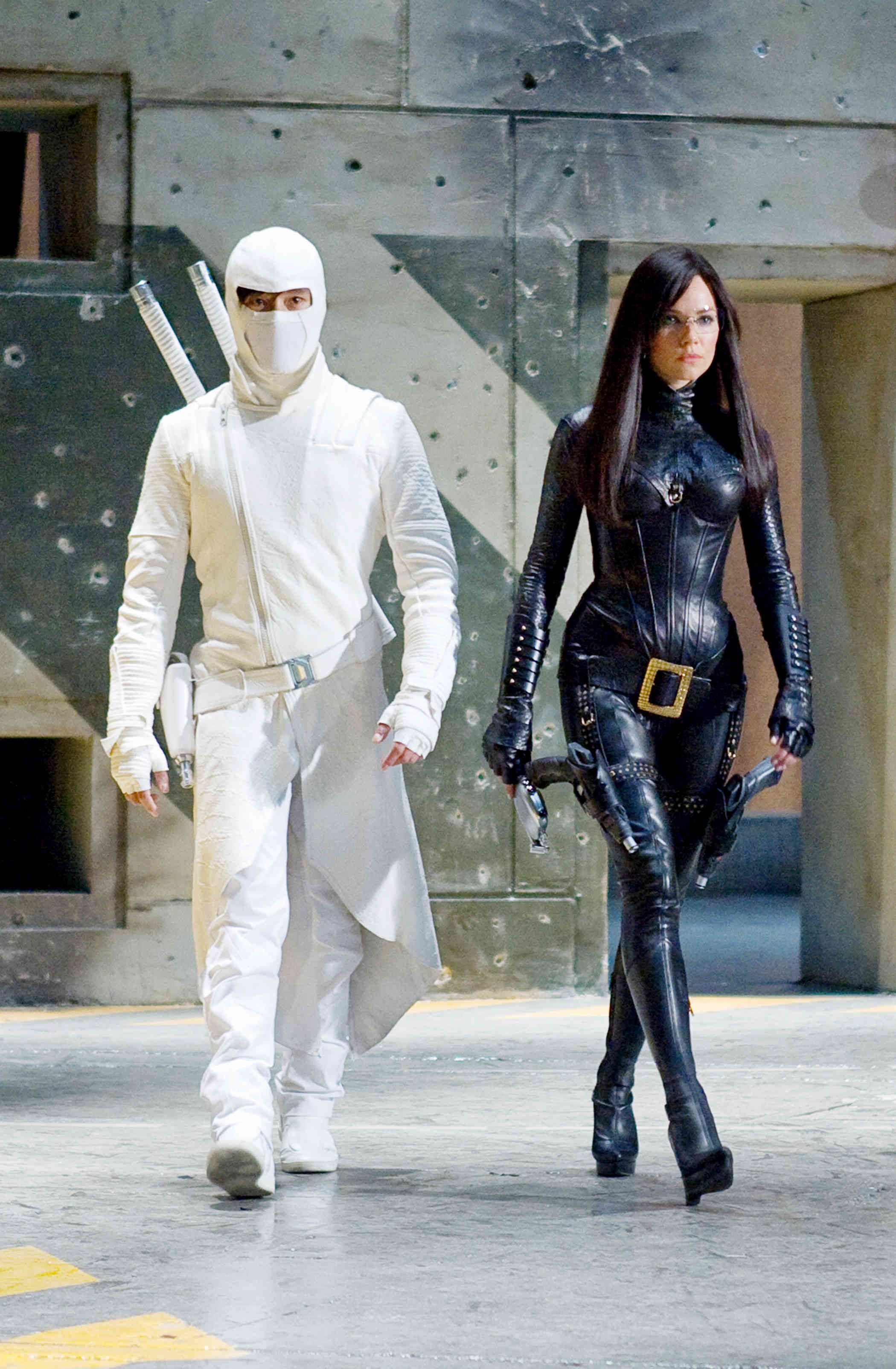 Storm Shadow and Baroness from G.I. Joe Rise Of Cobra. Joe movie