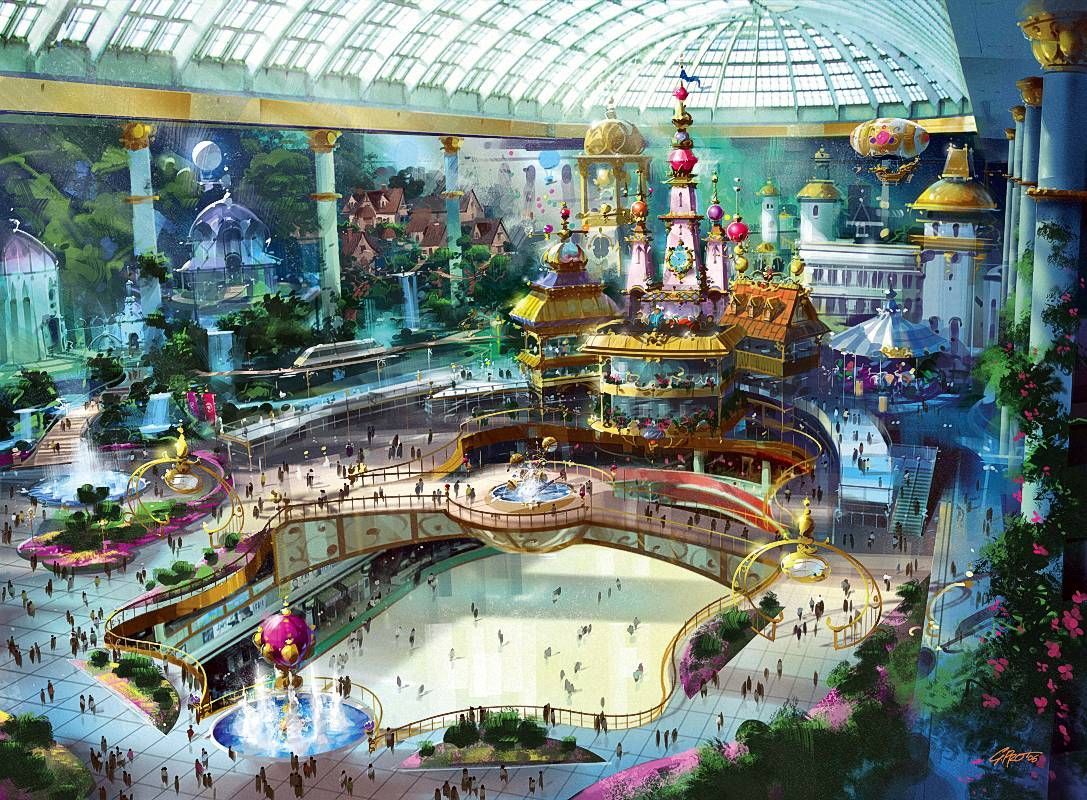 Lotte World Seoul, South Korea Indoor Amusement Park с
