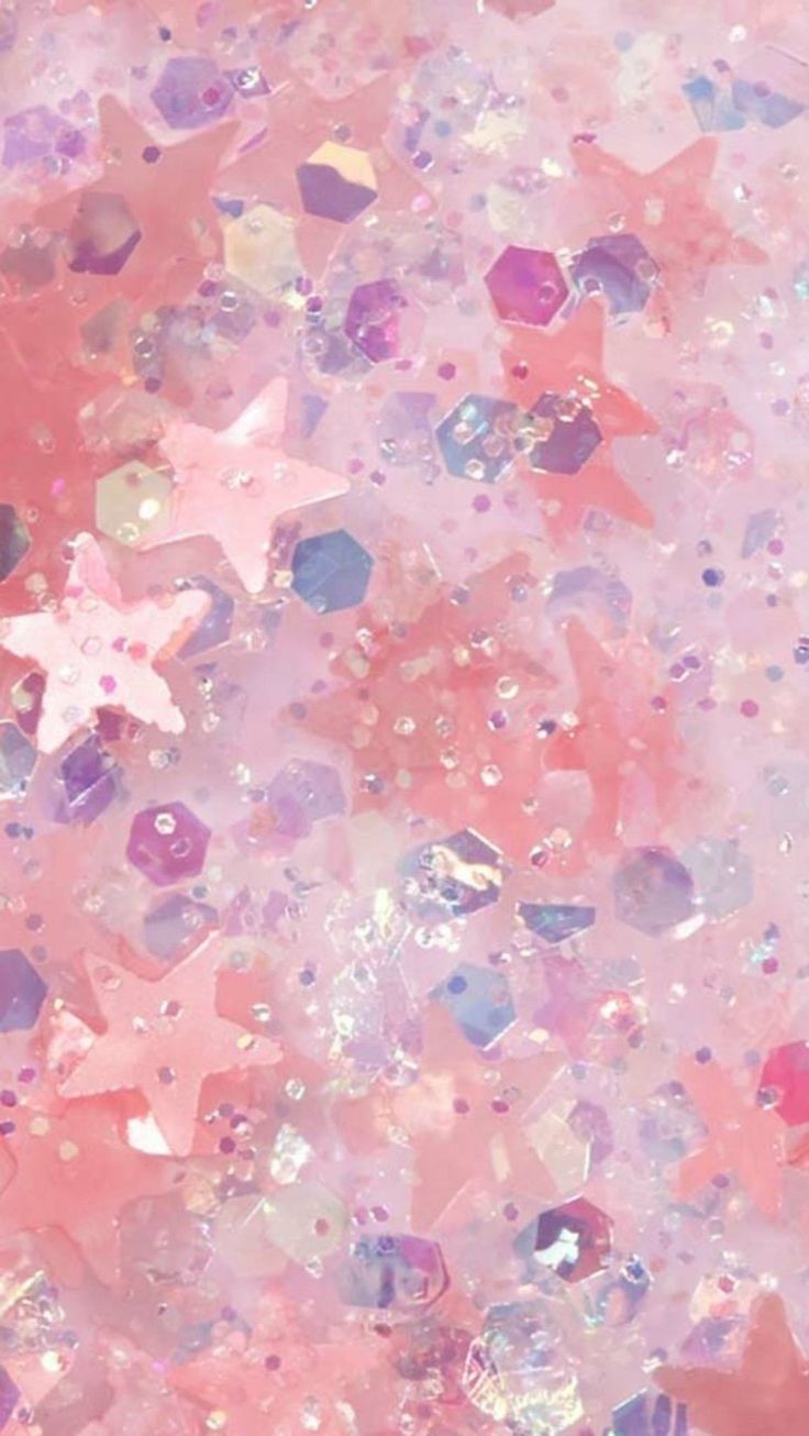 Pretty Photo of Scrapbook Aesthetic Wallpaper. Pink glitter