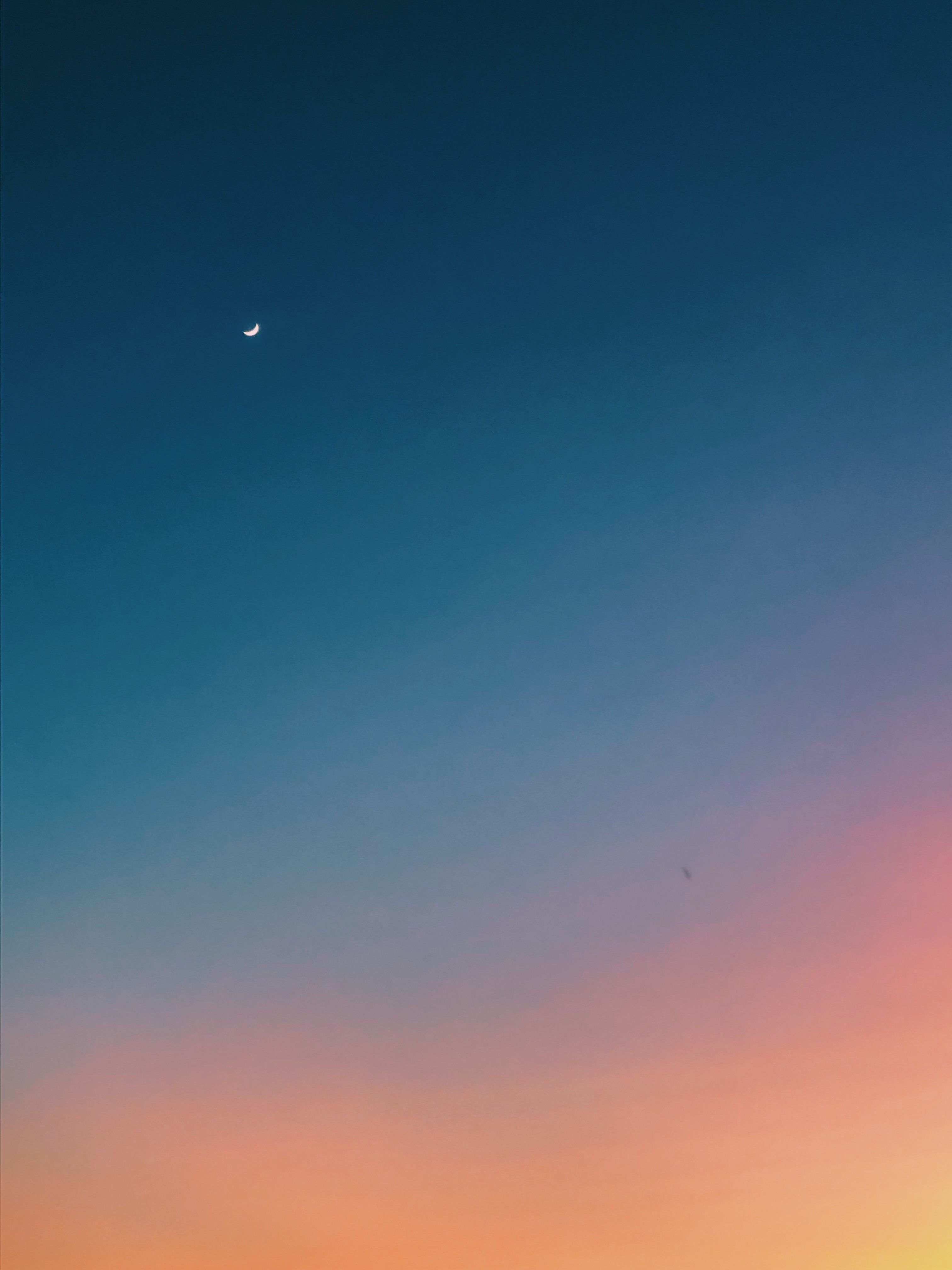 vsco #moon #sunset #night. Sunset photography, Sunset wallpaper