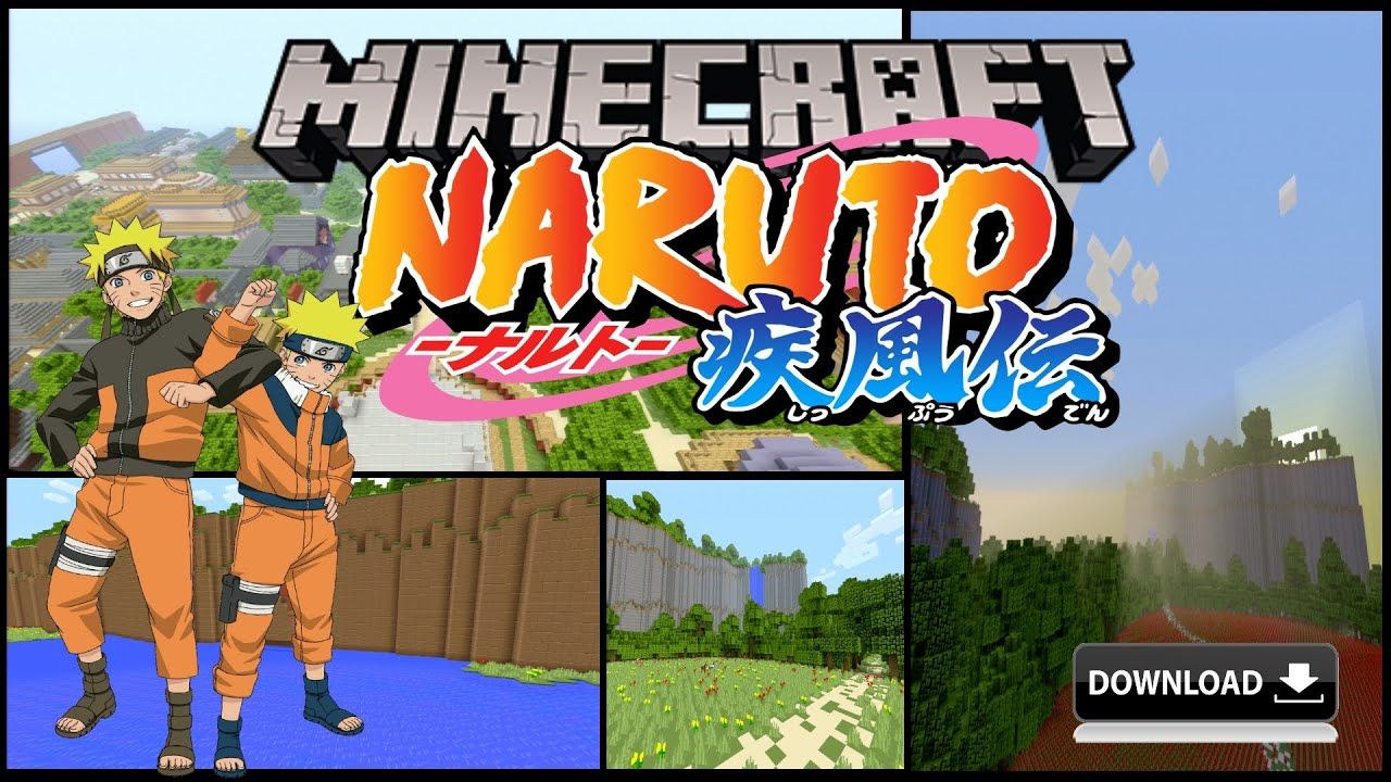 Minecraft PS3 RPG Adventure Map Naruto Download