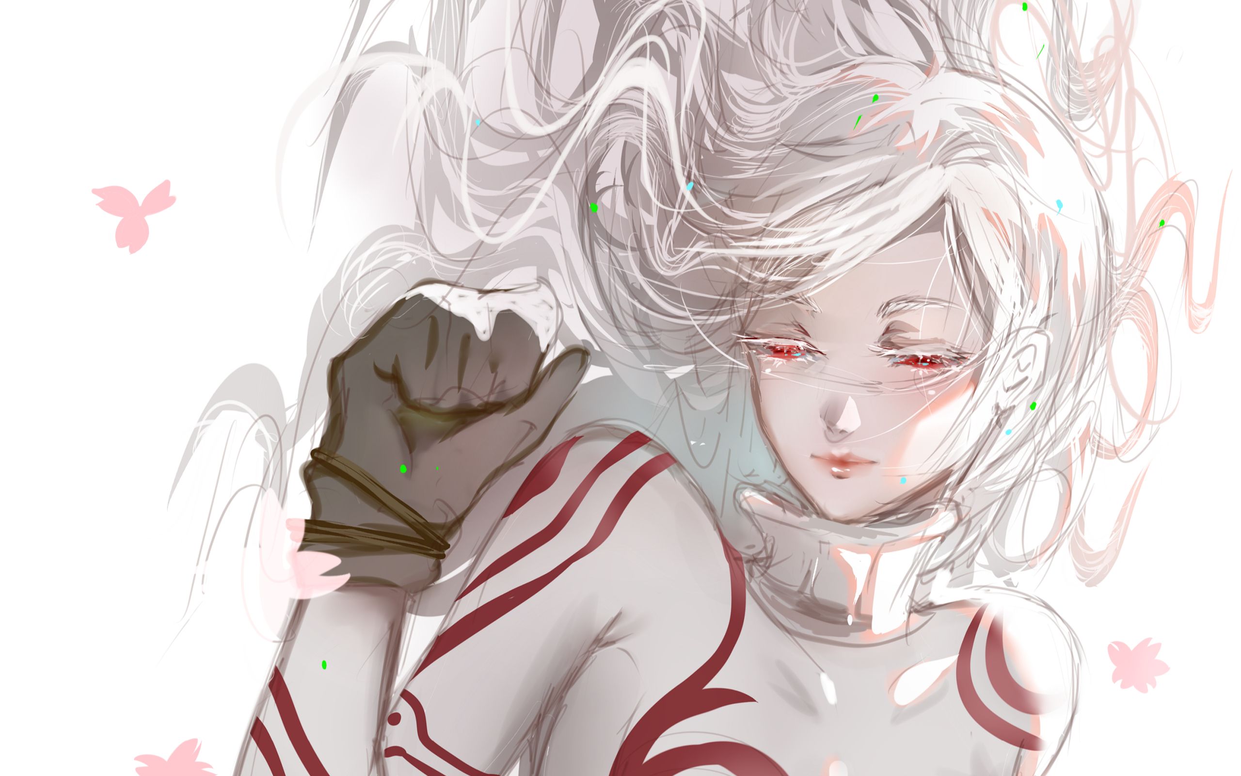 Shiro Deadman Wonderland 2560x1600 Resolution Wallpaper