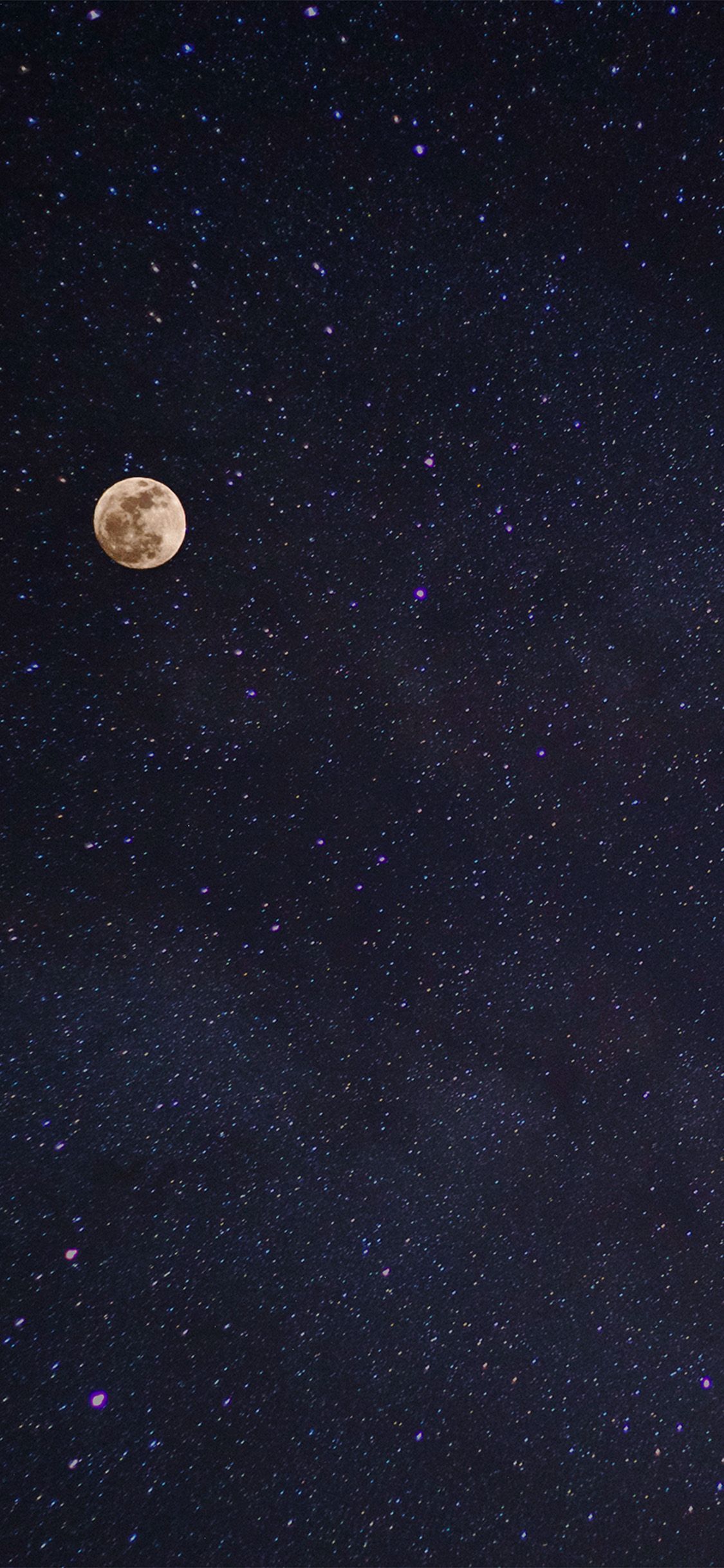 Moon Night Space Star Nature Via For IPhone X. IPhone Wallpaper Night, IPhone Wallpaper Night Sky, IPhone Wallpaper Sky