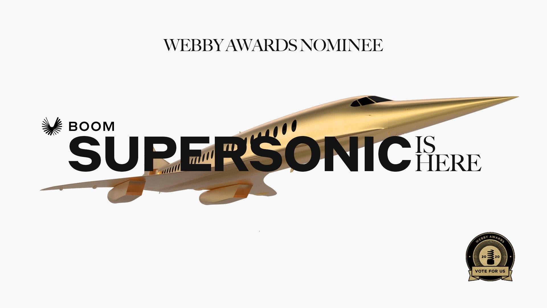 Boom receives prestigious Webby Awards nomination