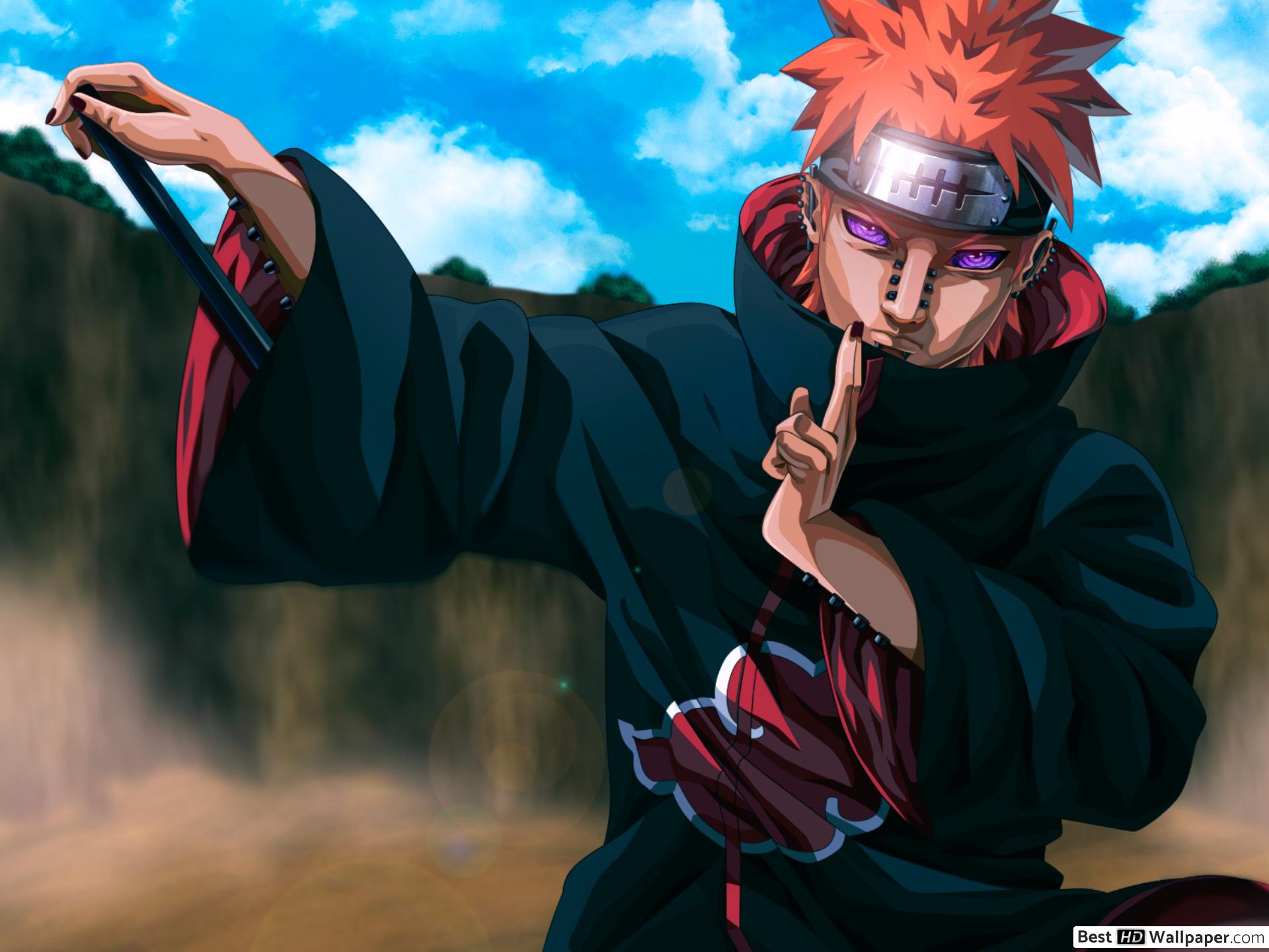 Six paths of pain (kages), rinnegan, pein, kages, tendo, HD wallpaper |  Peakpx