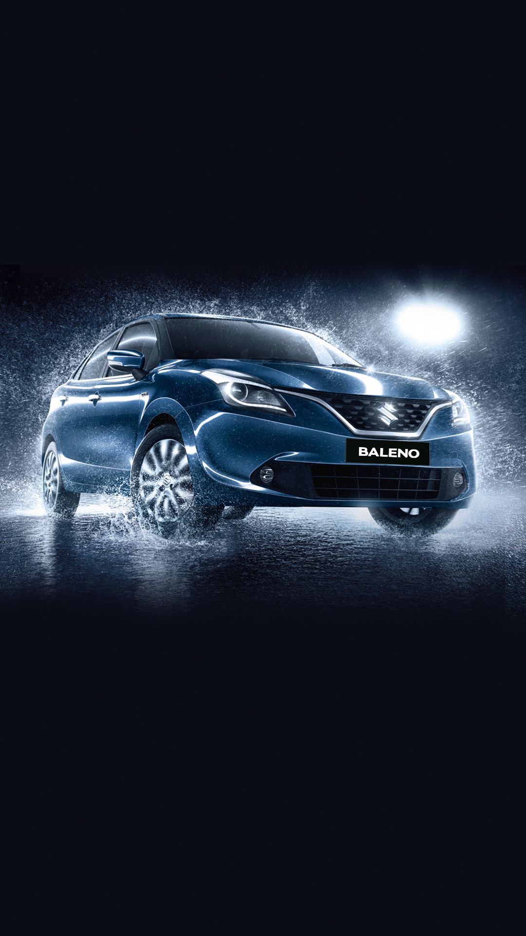 baleno white car hd images