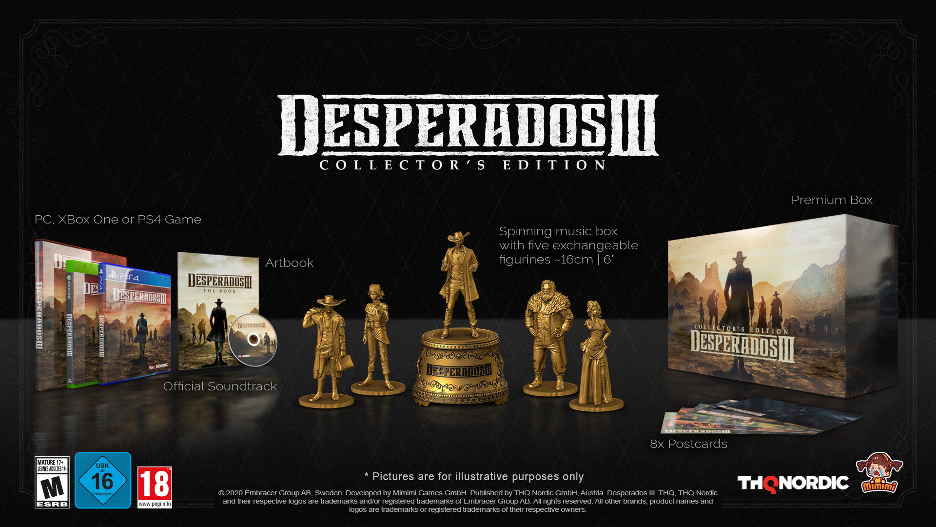 Desperados 3 Is Getting A Collector's Edition With A Cool Music
