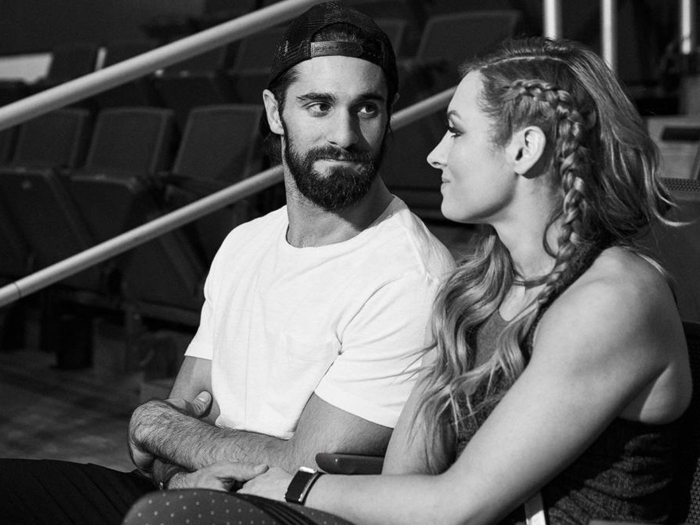 How Becky Lynch & Seth Rollins are handling their #StayAtHome time