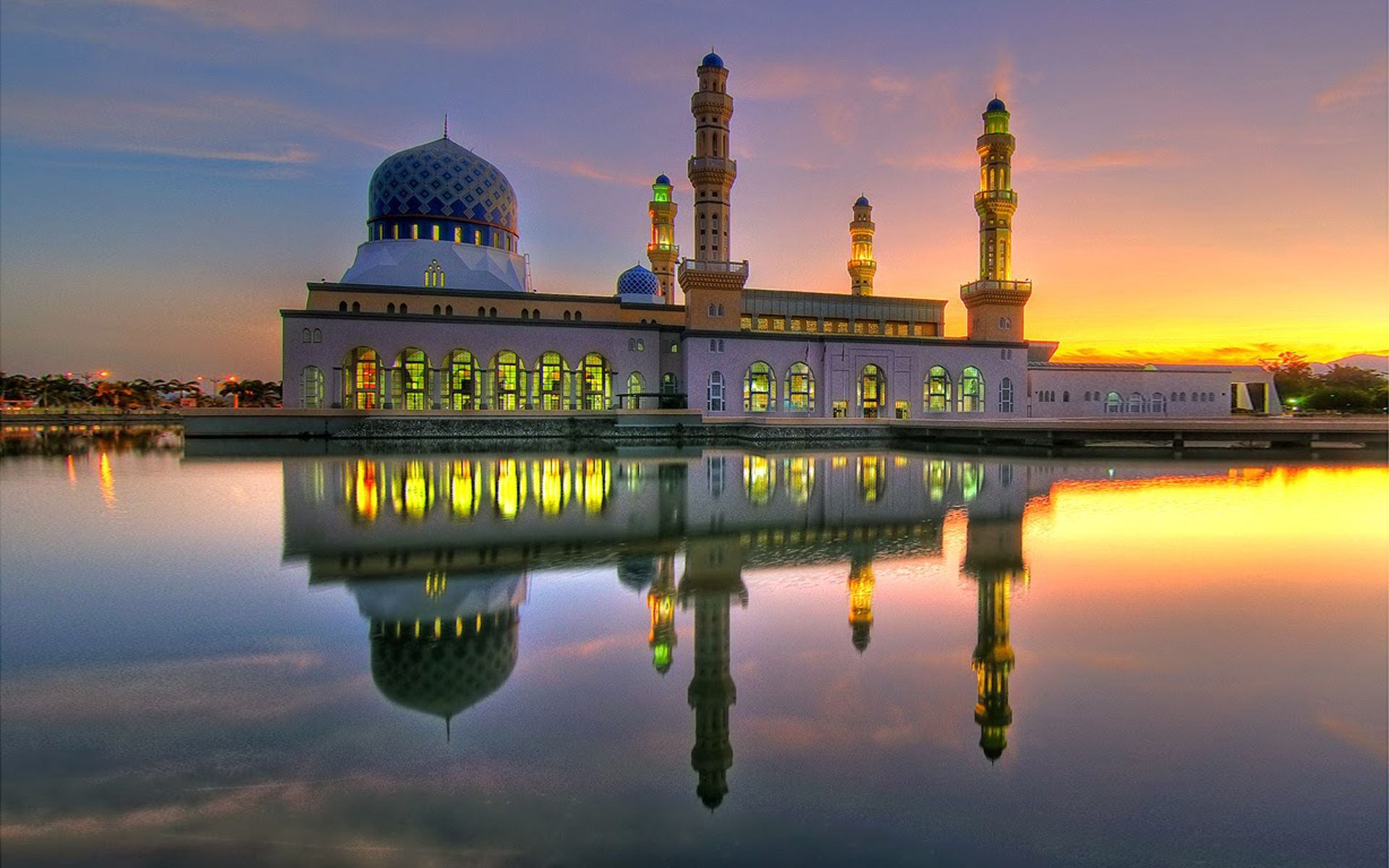 City Mosque Bandaraya Kota Kinabalu Is The Second Main Mosque