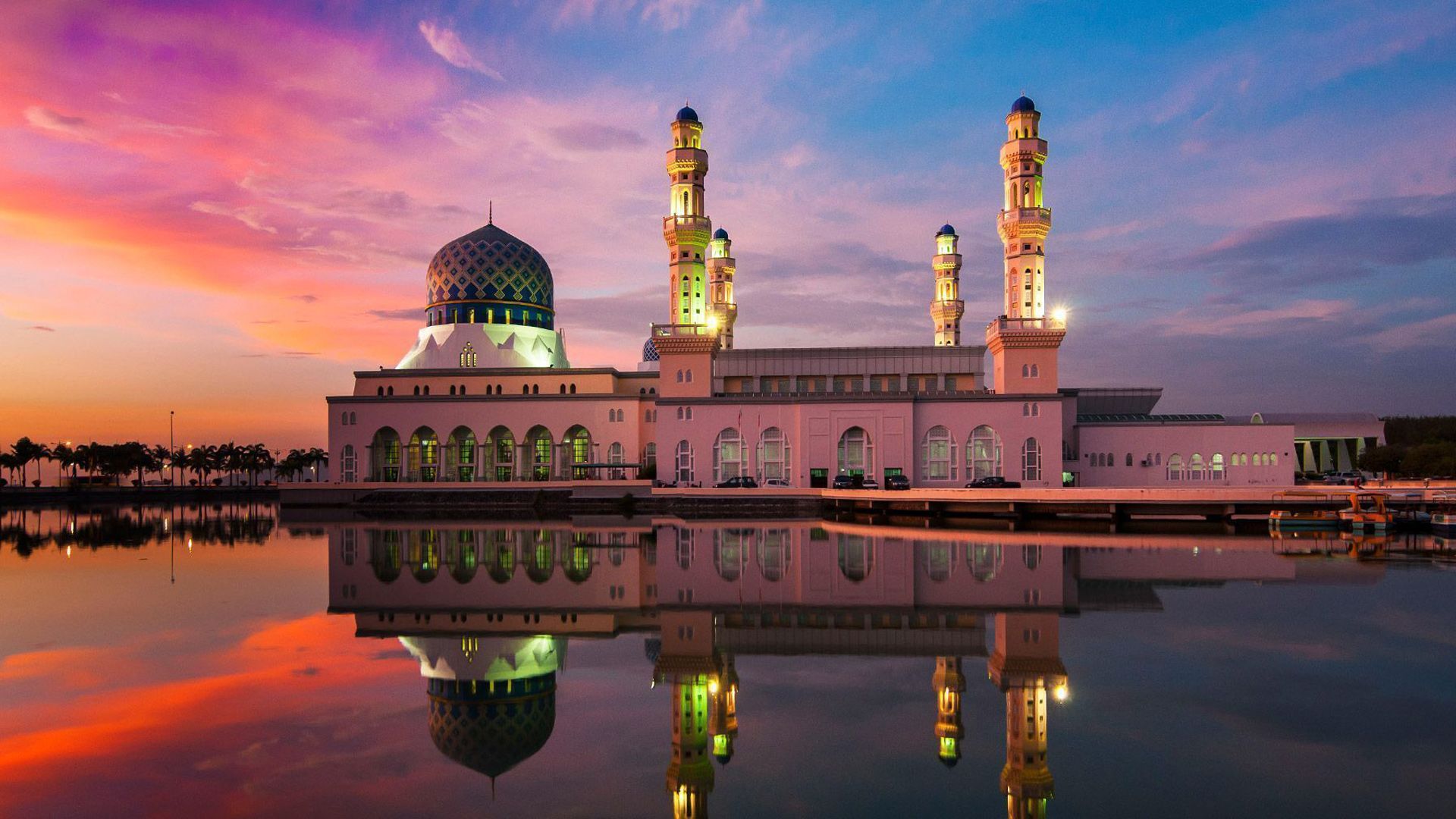 Kota Kinabalu City Mosque Is The Second Main Mosque In Kota