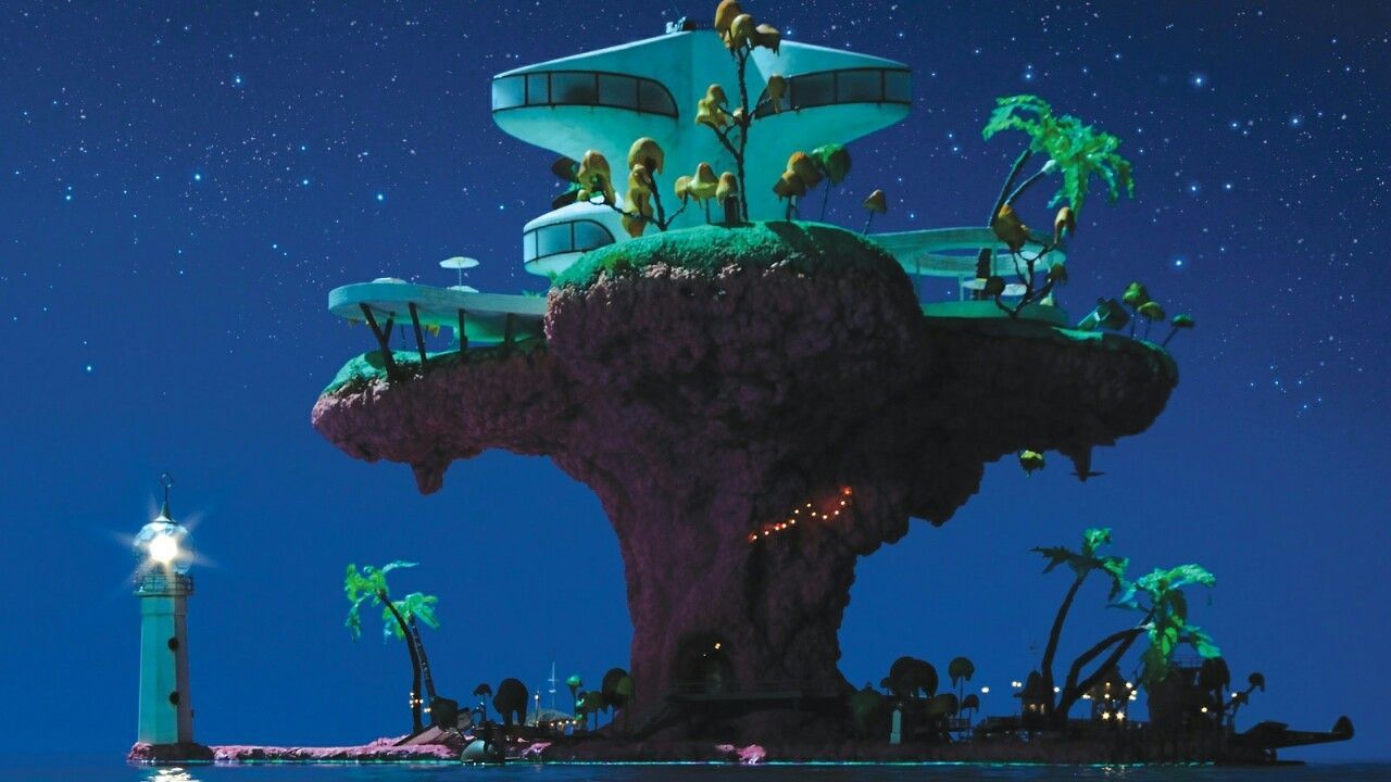 Oh Great Landfill. Gorillaz, Gorillaz plastic beach, Gorillaz art