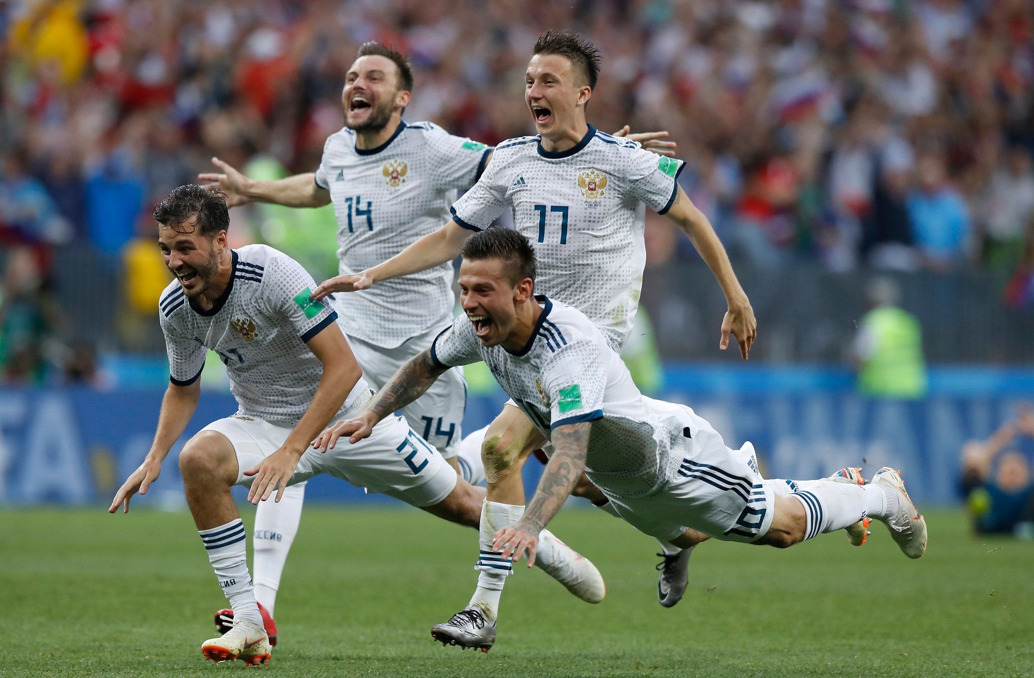 That Roar You Heard Was From Russia. Its Team Sent Spain Packing