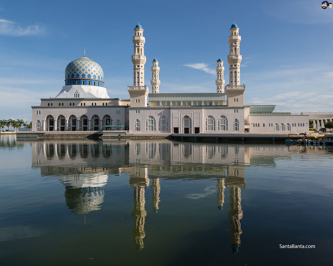 Kota Kinabalu City Mosque in Malaysia