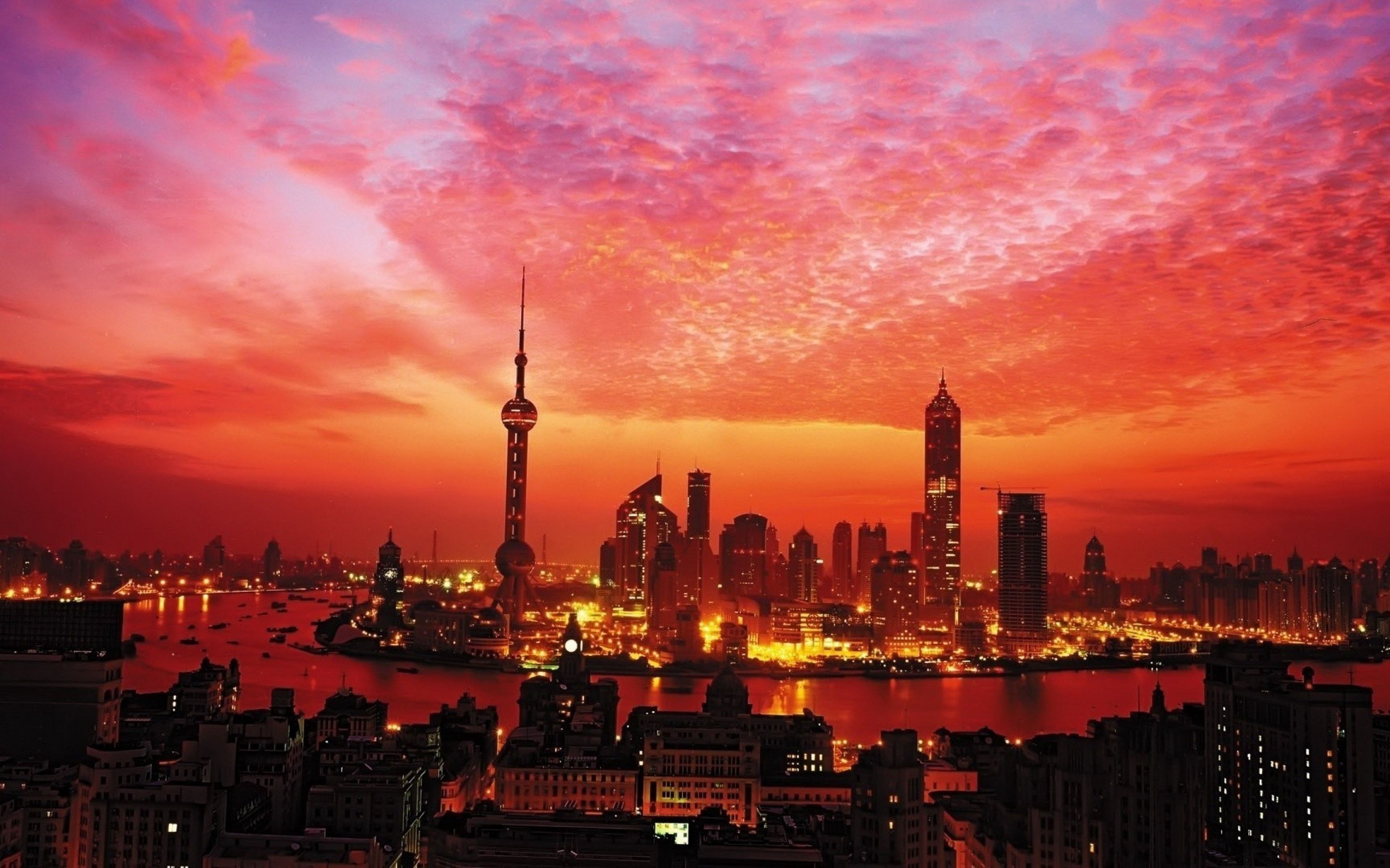 THE BUND, SHANGHAI, CHINA 4k Ultra HD Wallpaper. Background Image