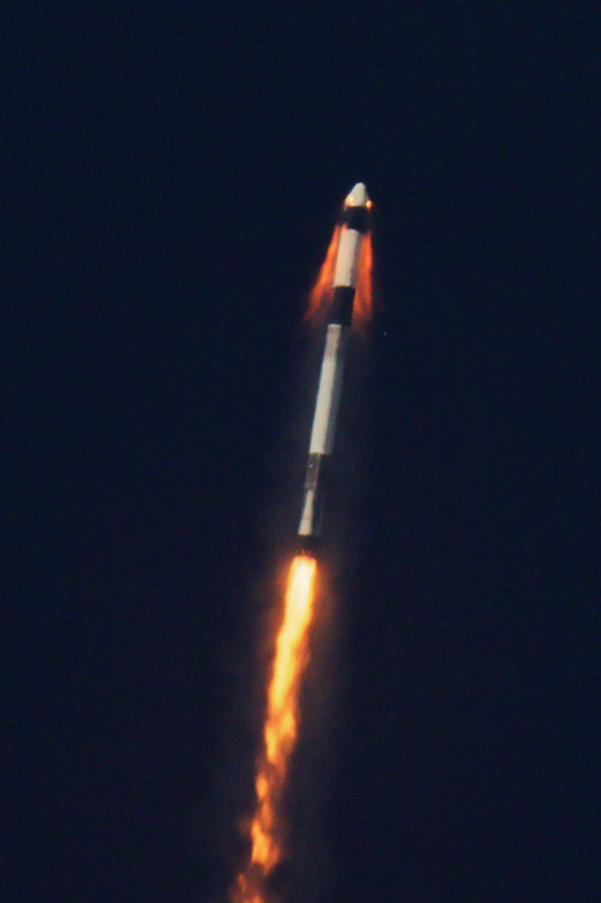 These photo of SpaceX's Crew Dragon abort launch are just