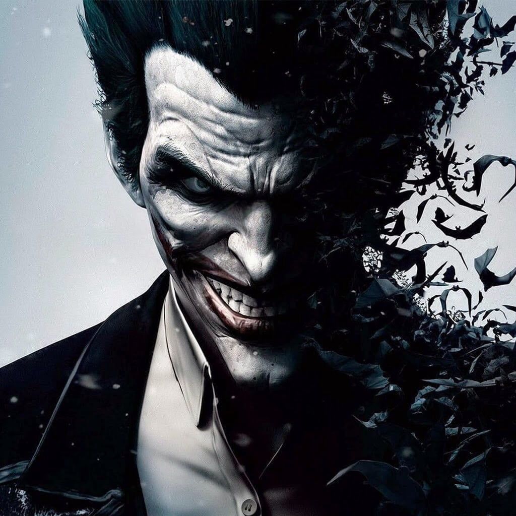 The Joker wallpaper #Joker digital art #Batman #face P