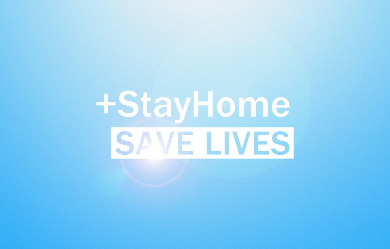 Wallpaper quarantine, pandemic, coronavirus, covid- stay home, covid save a life, stay home, save lives image for desktop, section текстуры