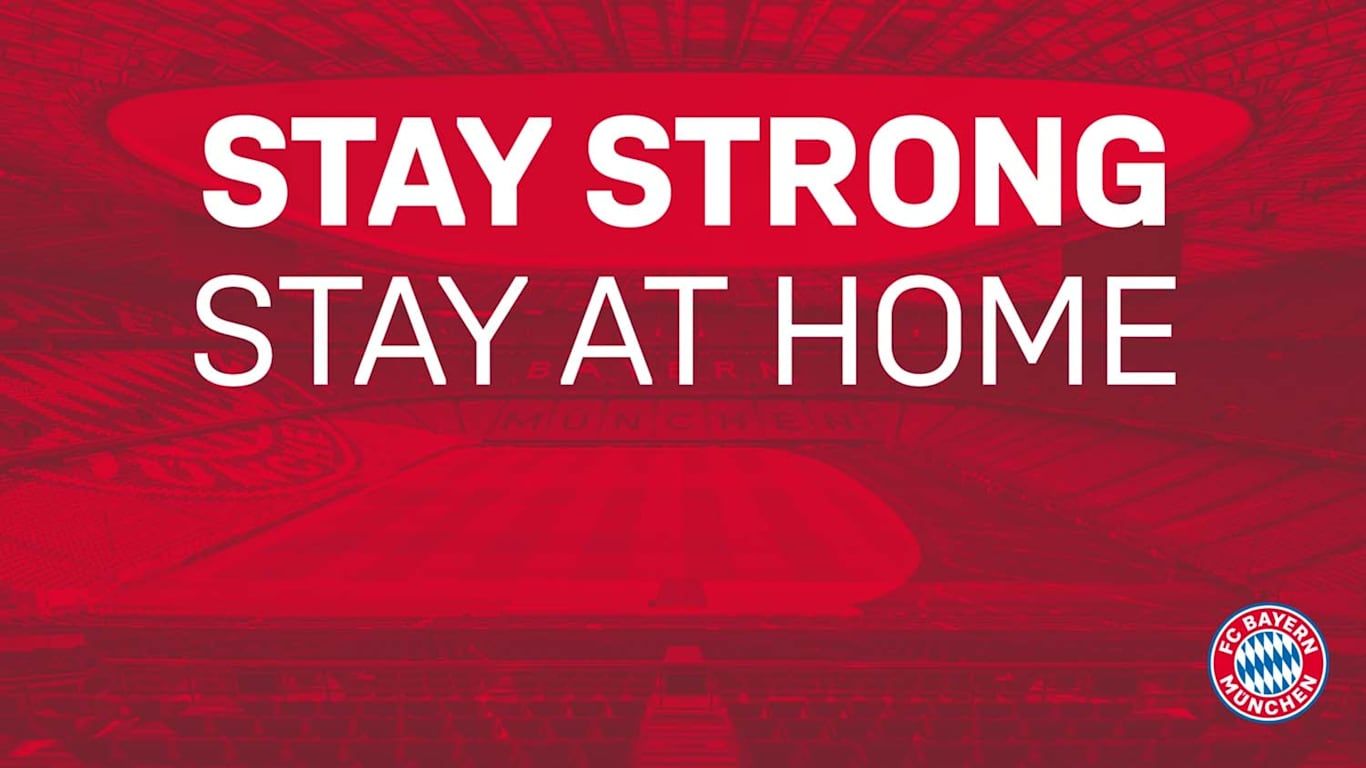 Coronavirus Bayern appeals to all fans: #StayAtHome