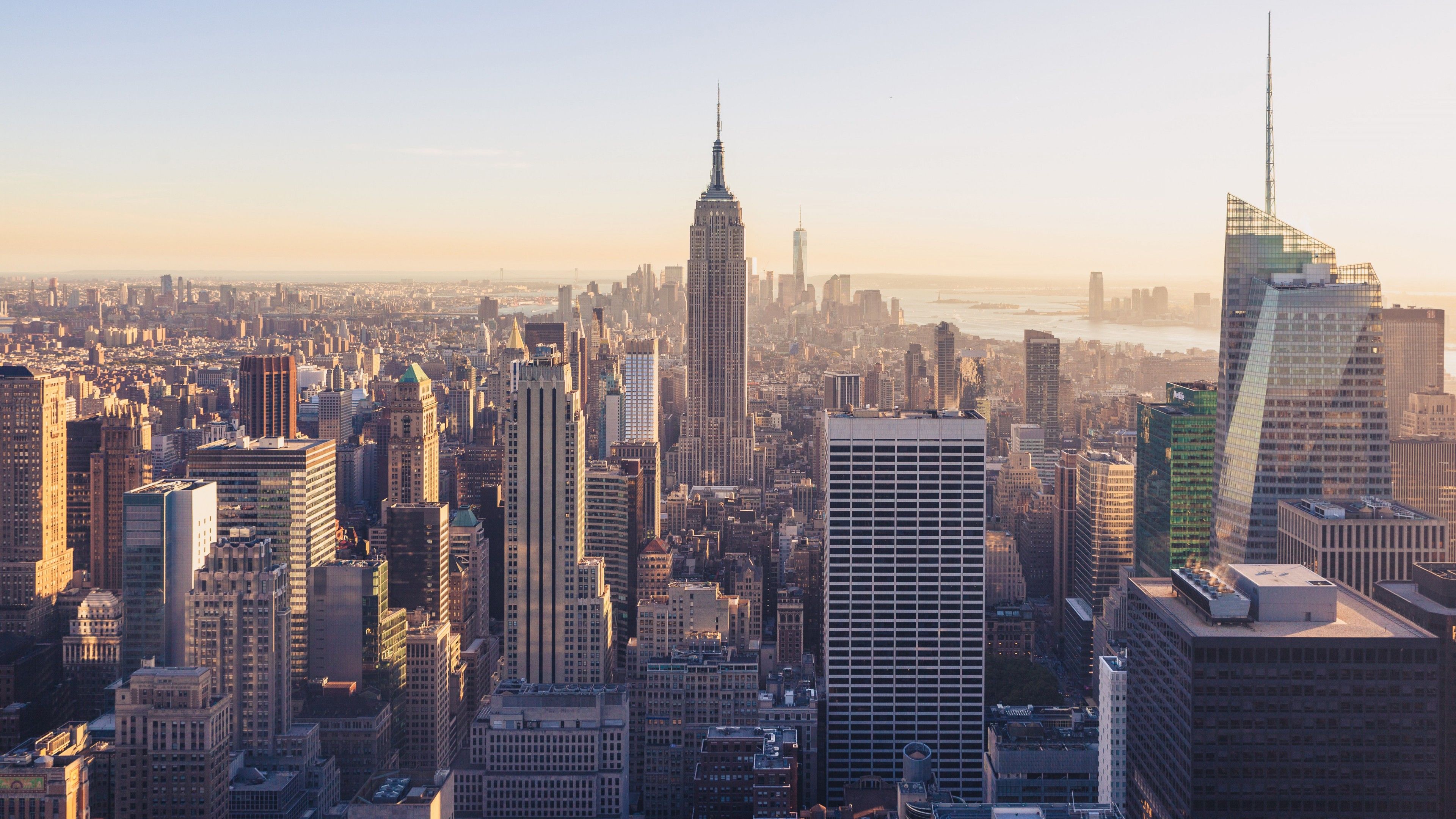 New York City Skyline 5K Wallpaper