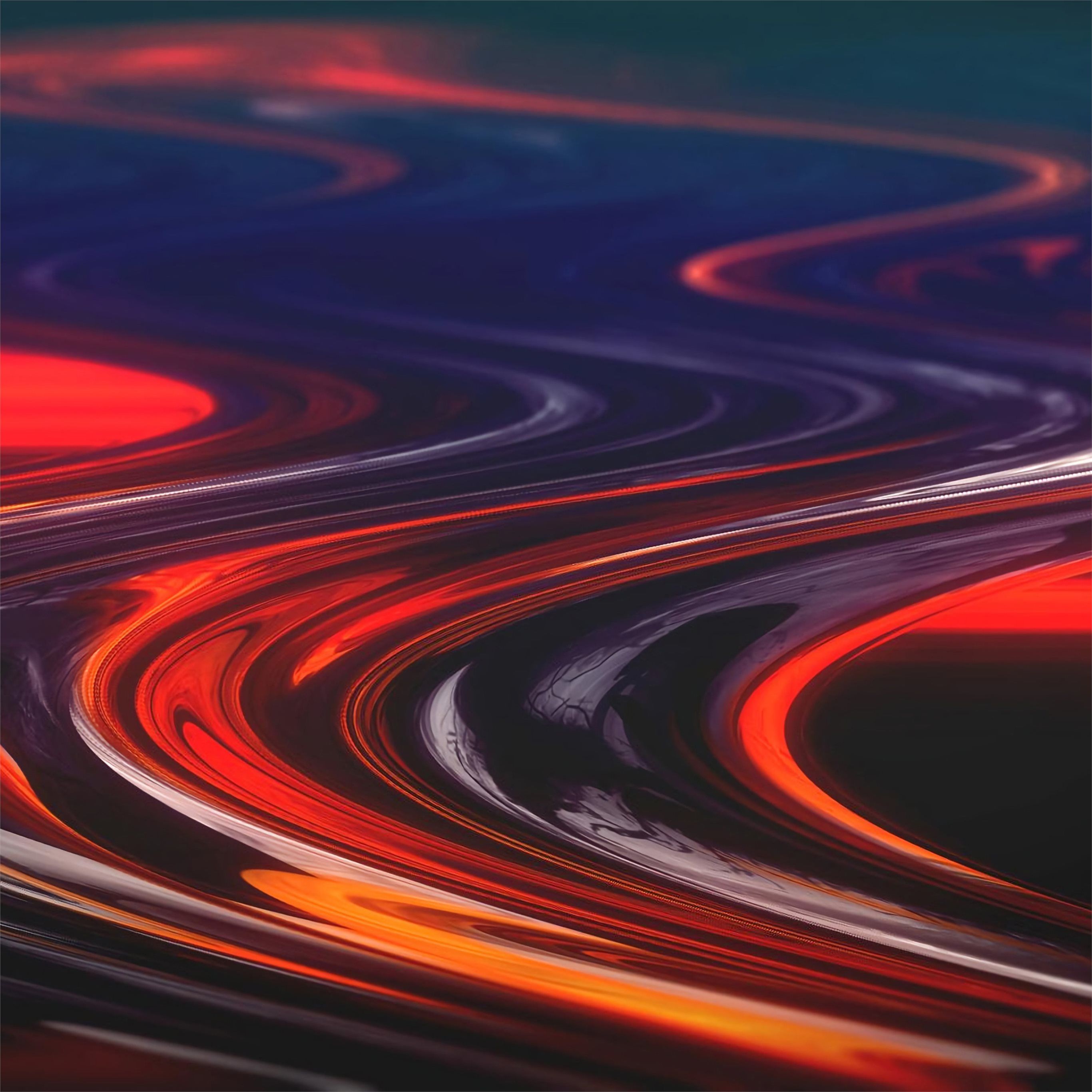 molten swirls abstract 4k iPad Wallpaper Free Download