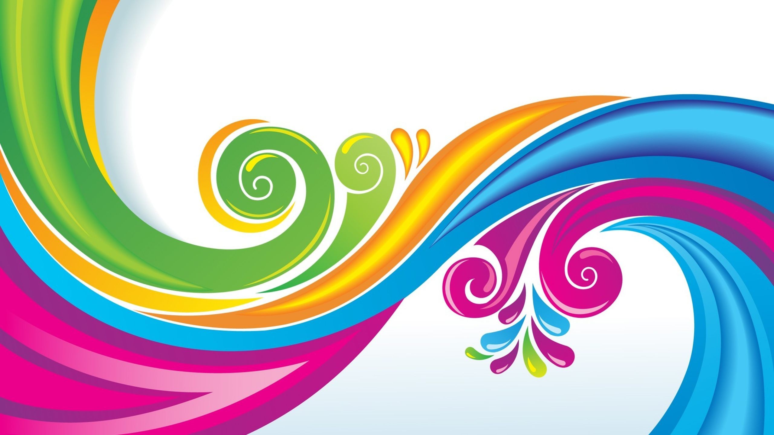 Free download Swirl Vector Art Wallpaper HD Download Of Colorful
