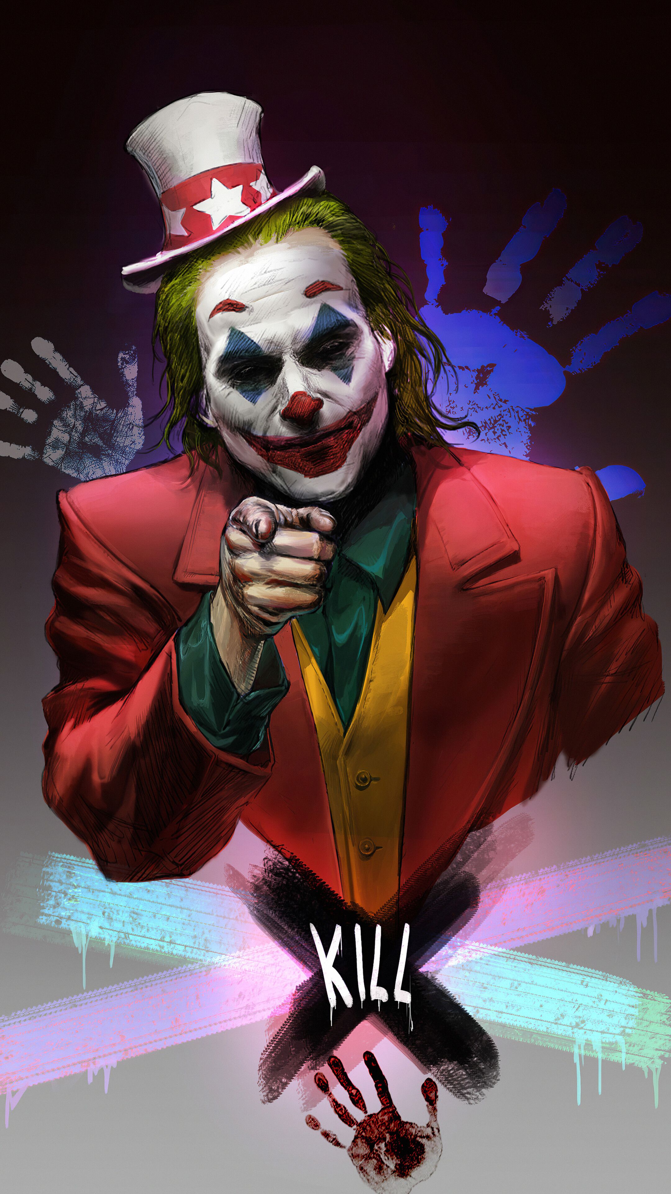 Joker, Movie, Art, 4K iPhone 6s, 6 HD Wallpaper