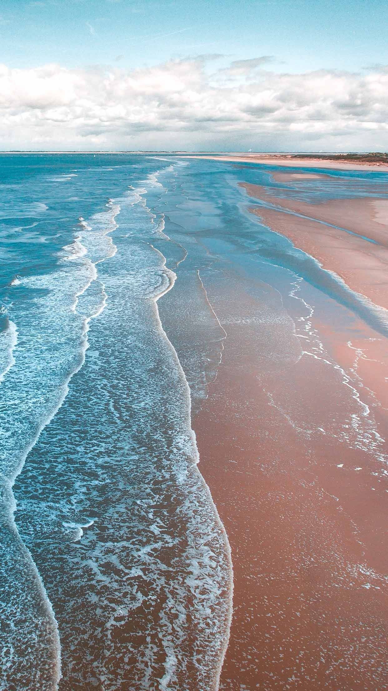 Ocean Beach Wallpaper Water
