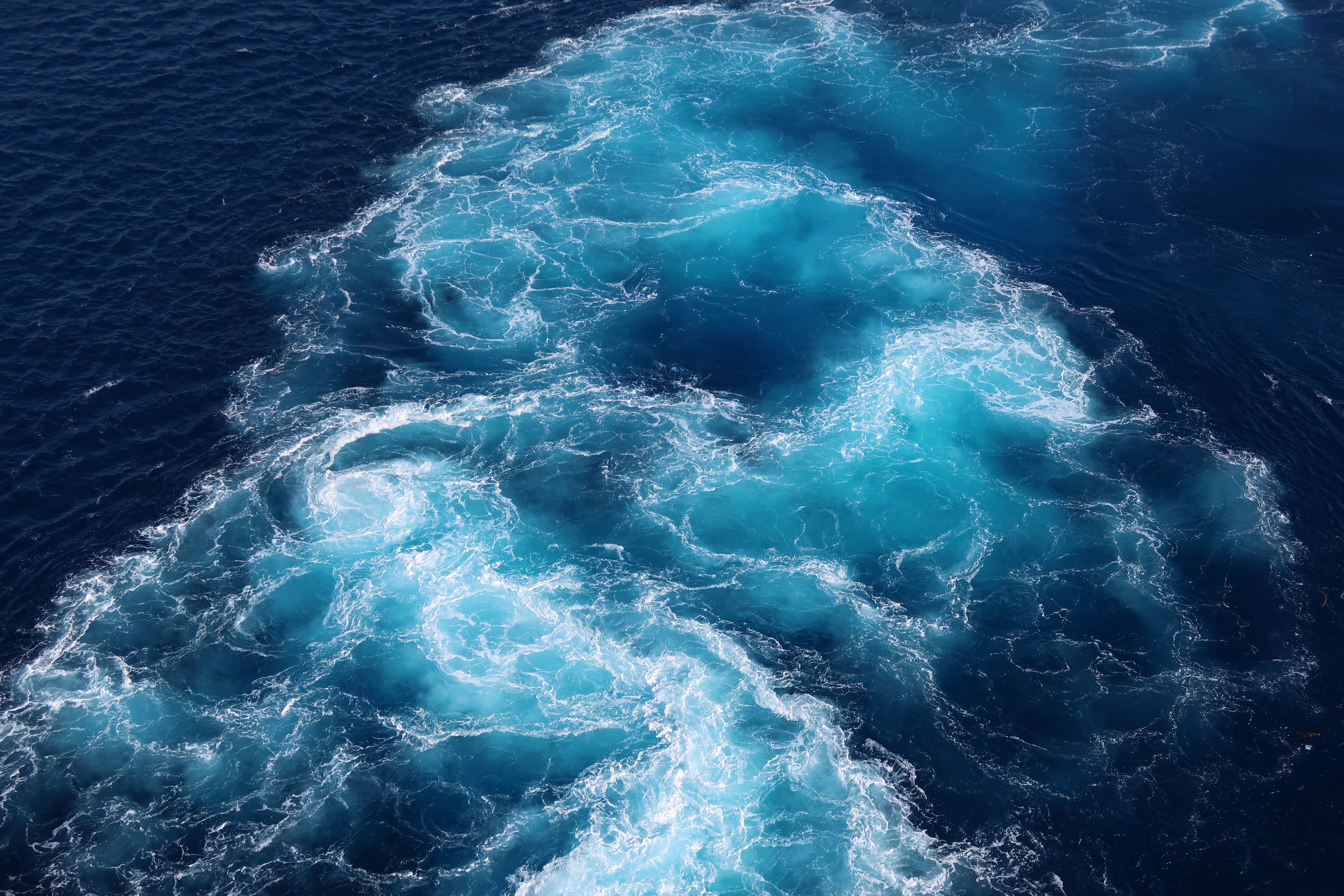 Aerial View Photo of an Ocean · Free