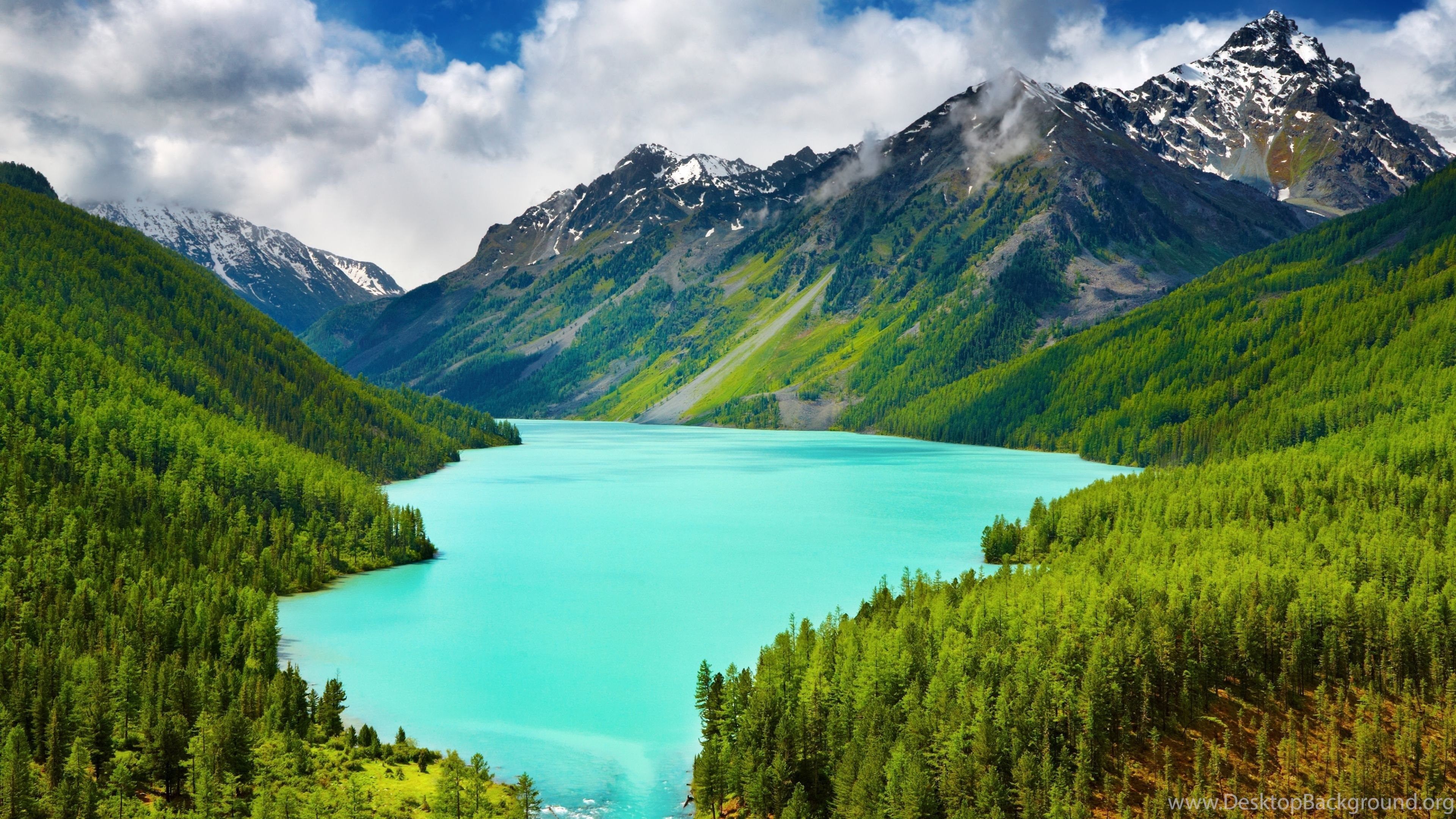 Mountain Lake 4k Ultra HD Wallpaper. Background Imagex2160