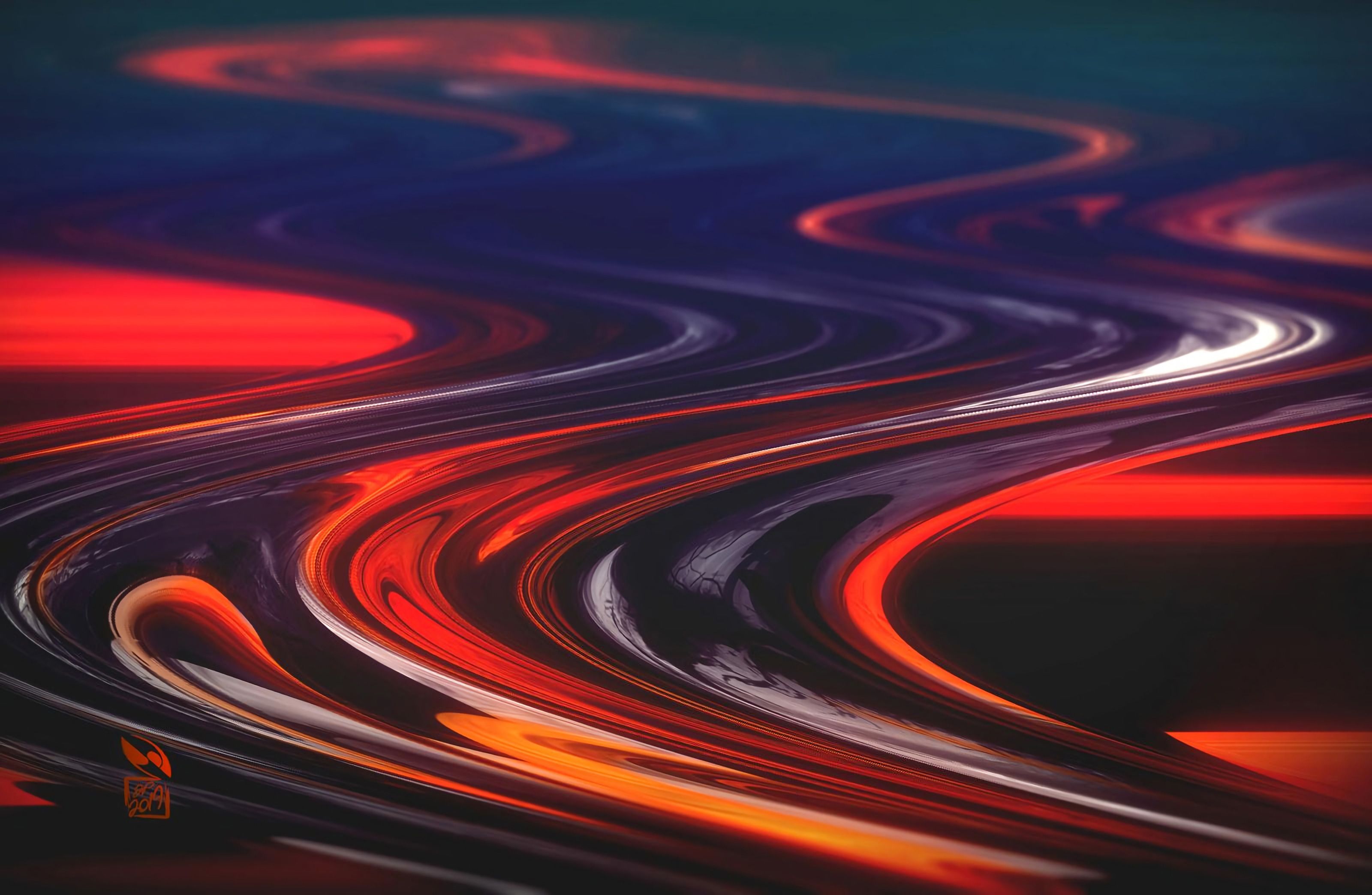 Molten Swirls Abstract 4k, HD Abstract, 4k Wallpaper, Image