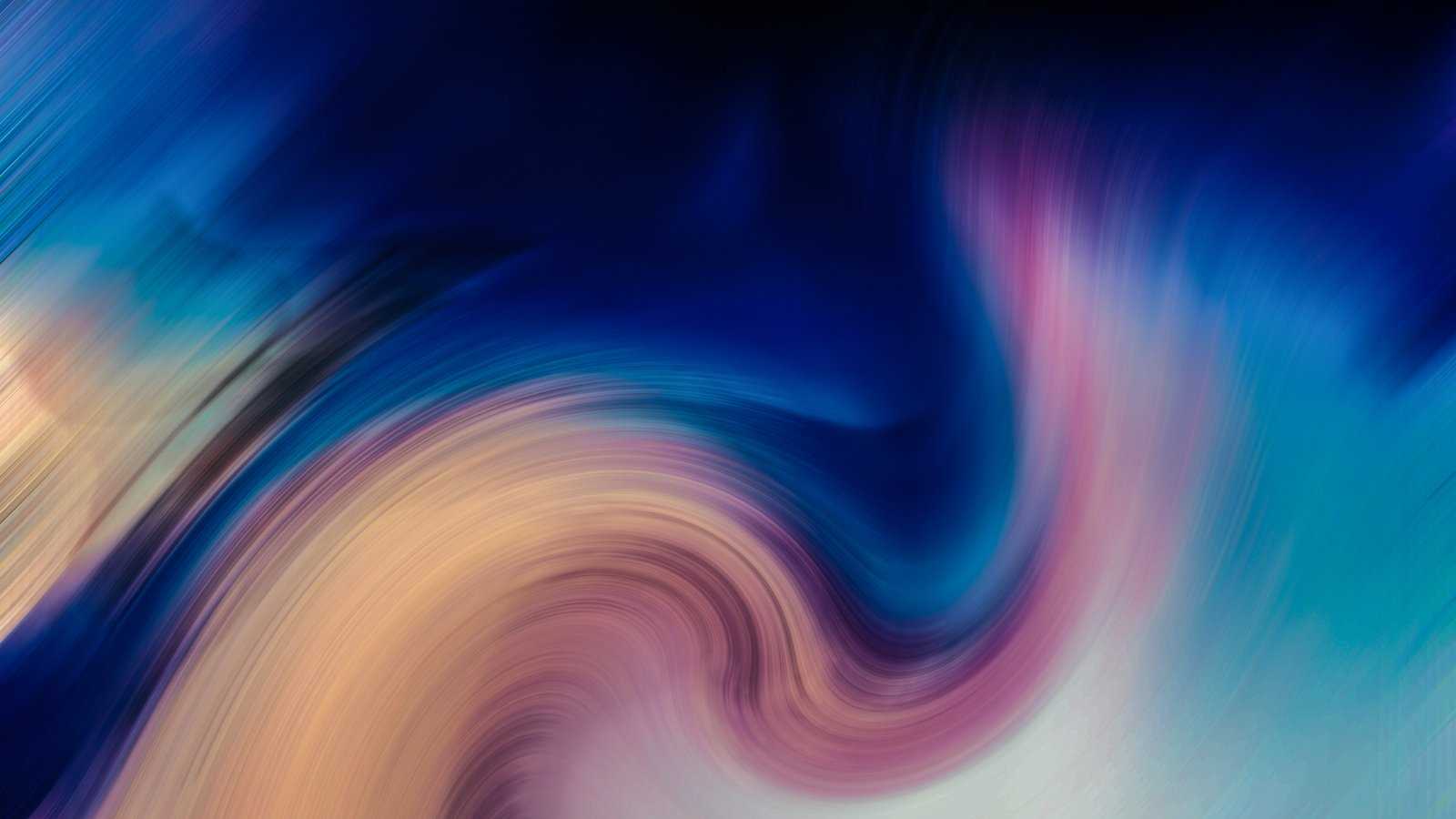 Swirls of Abstract 4K HD Wallpaper (1600x900)