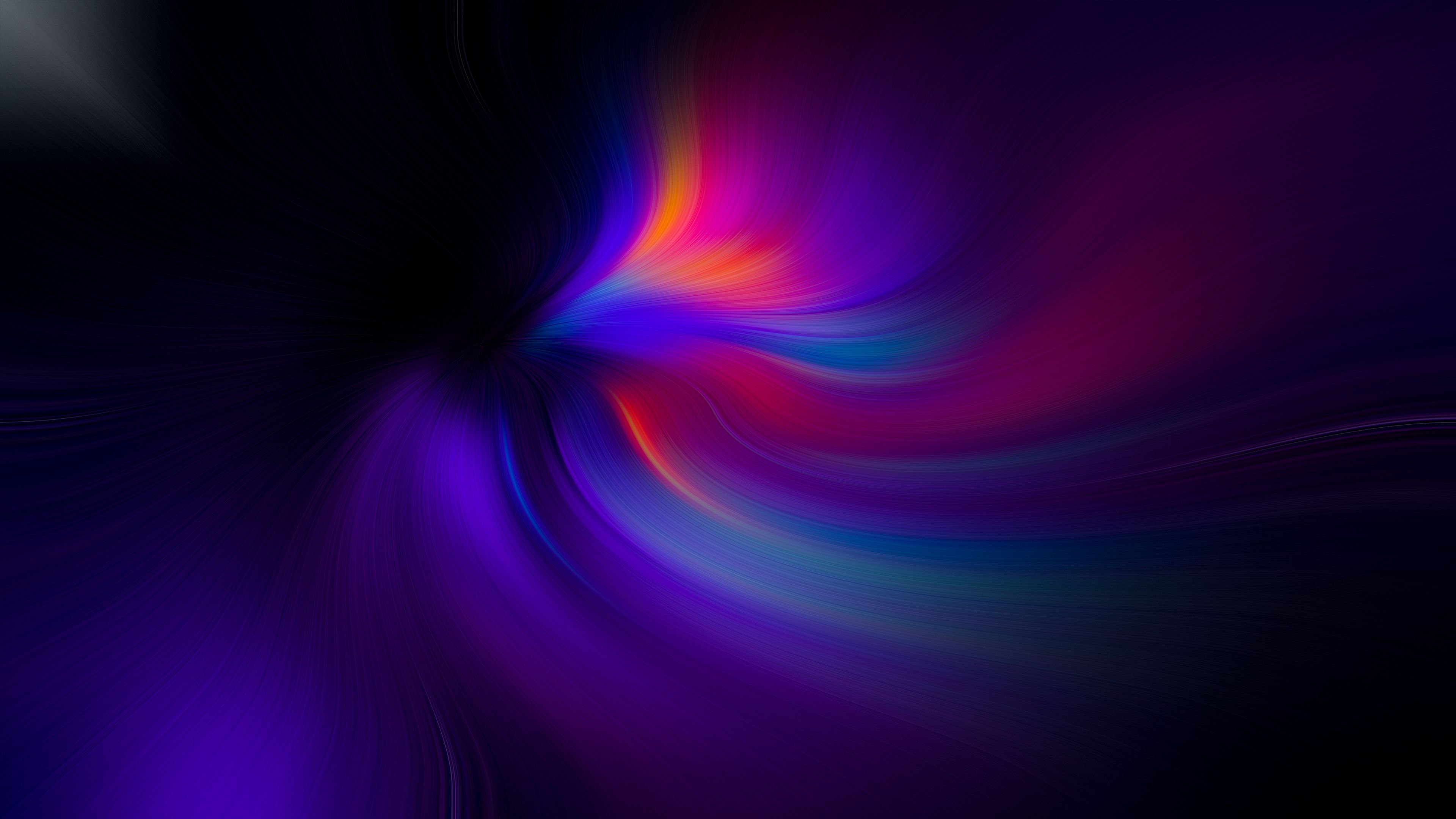 Swirl of colors abstract Wallpaper 4k Ultra HD