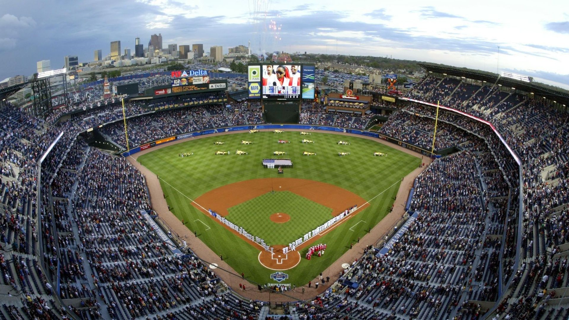 Suntrust Park Computer Wallpapers Wallpaper Cave