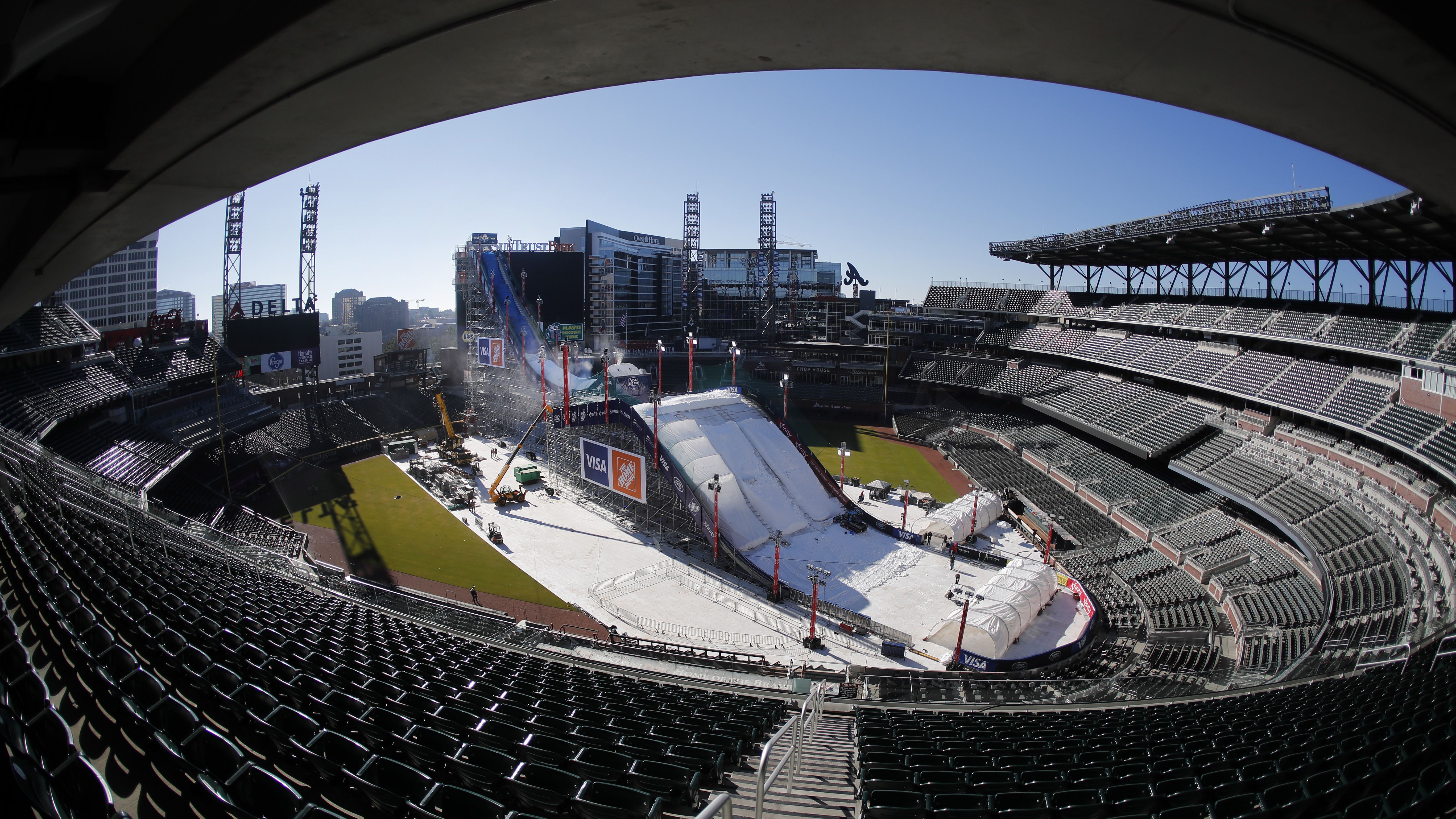 Big Air: Winter daredevils take over the home of the Braves. KRQE