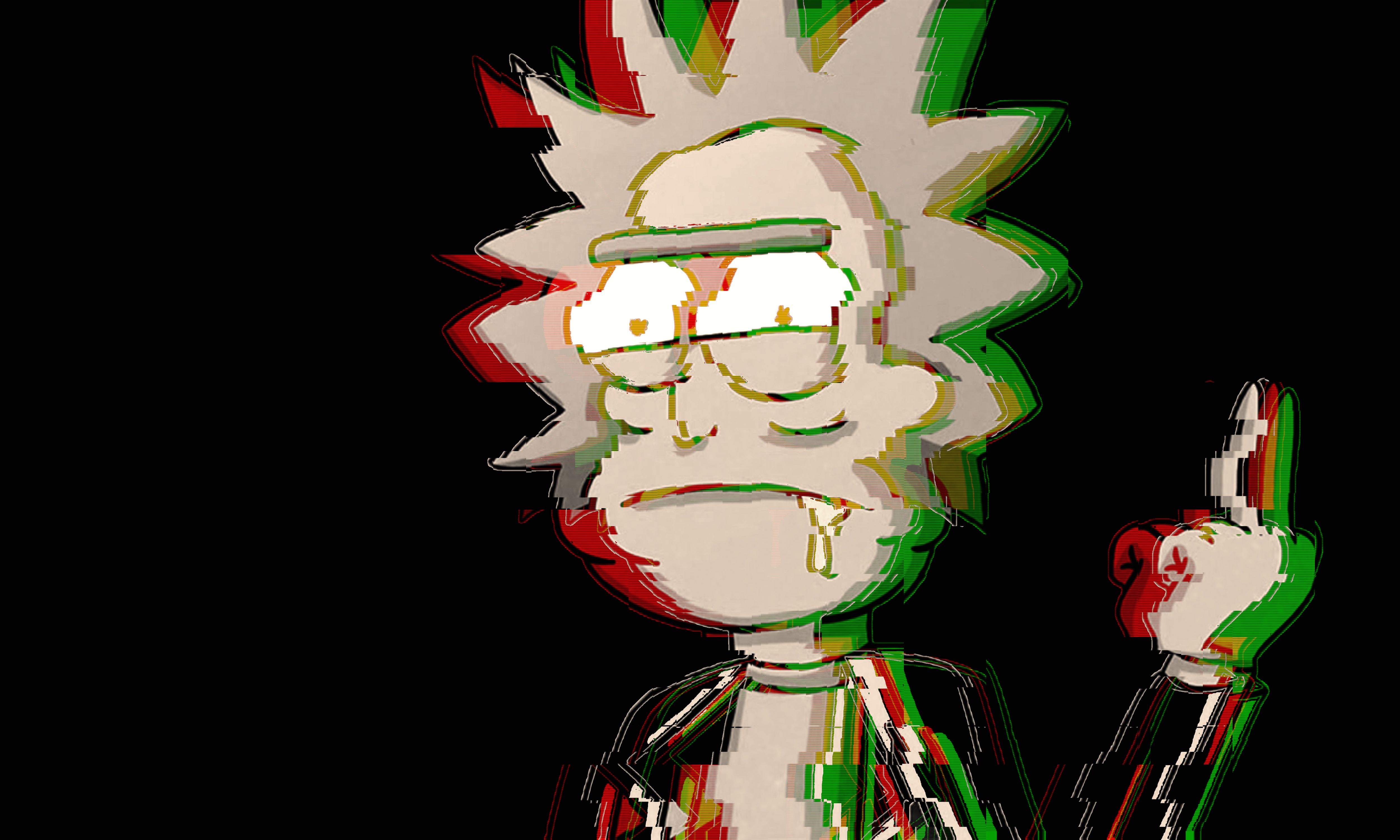 5000x3000 Rick Sanchez wallpaper for computer. Rick