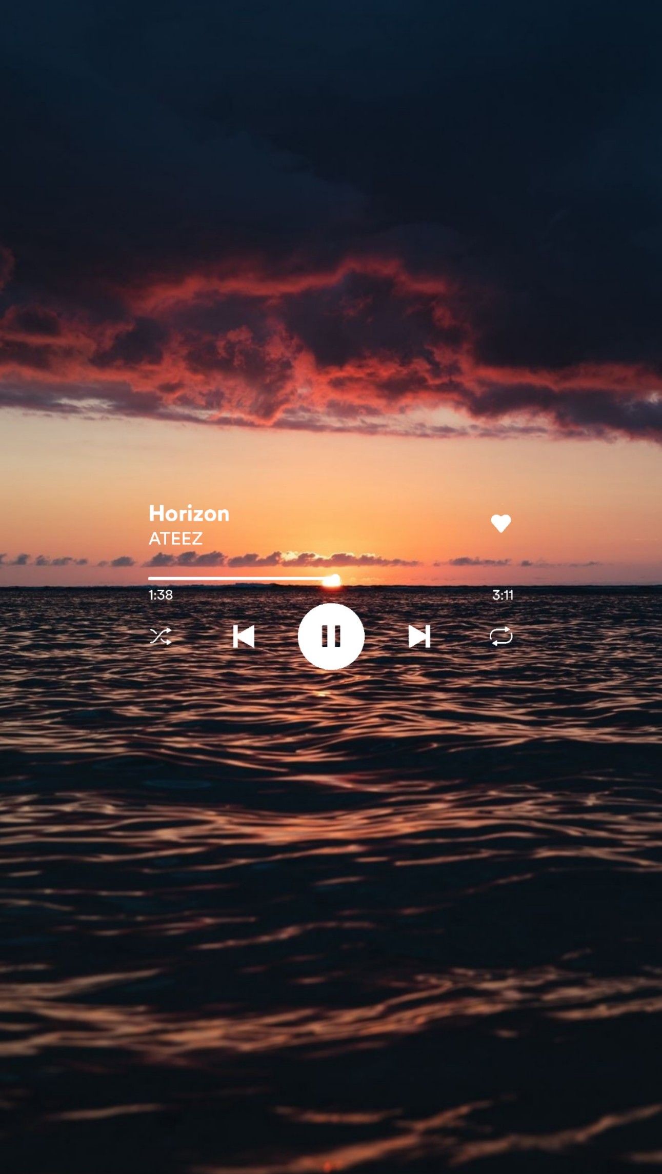 ateez lyric wallpaper. horizon 지폥선 kpop lyric