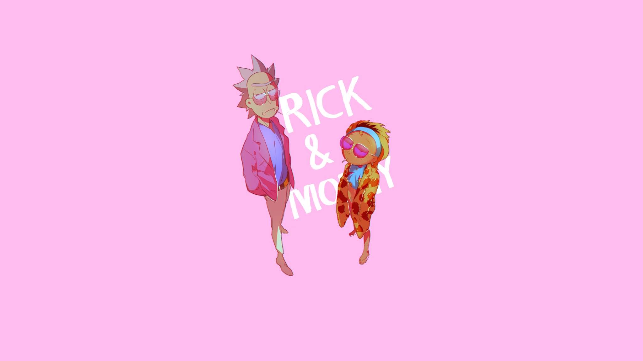 Morty Smith and Rick Sanchez Wallpaper