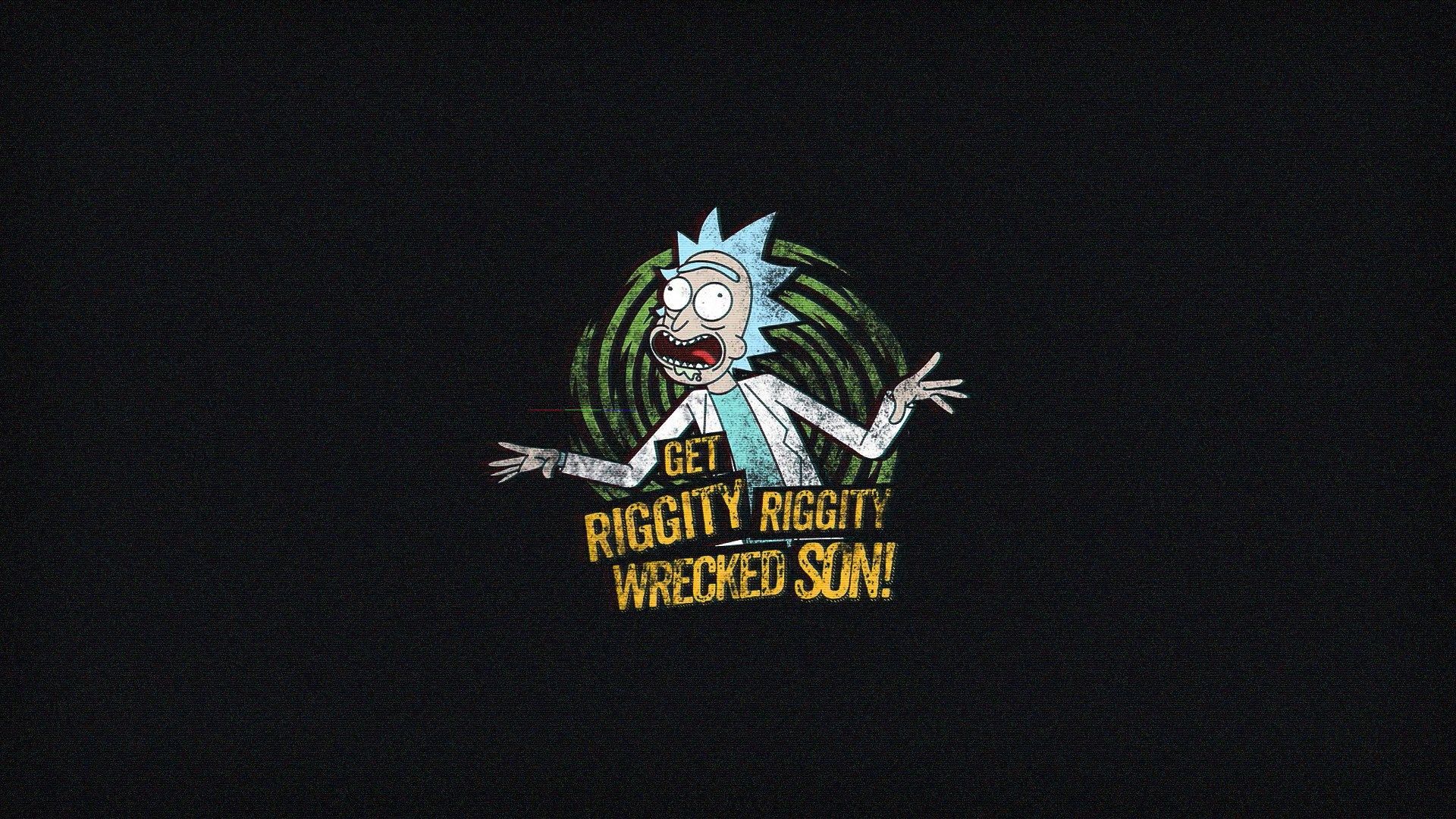 Rick and Morty Get Riggity Live Wallpaper