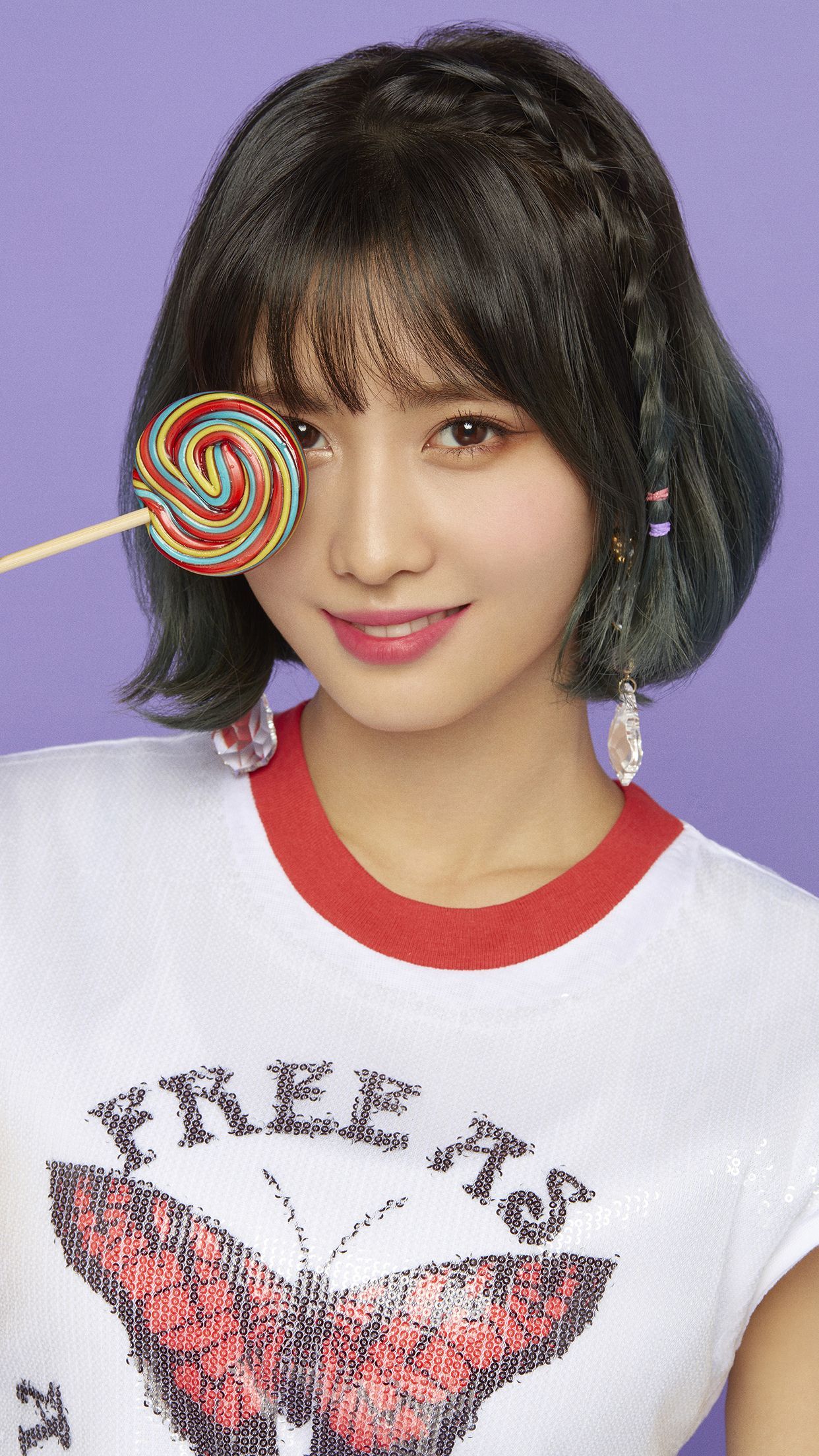 iPhone Wallpaper / TWICE 트와이스 MOMO 모모. T W I C E in 2019