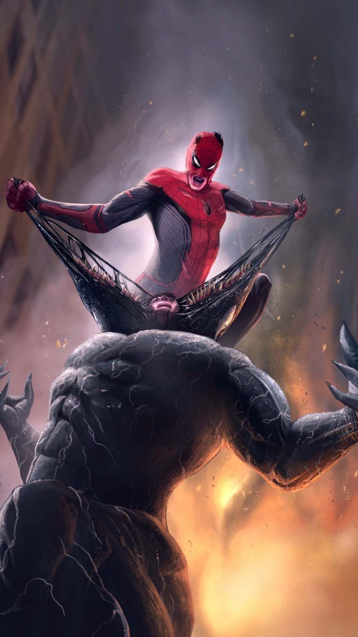 Spiderman vs venom fight Wallpaper Wallpaper, Android