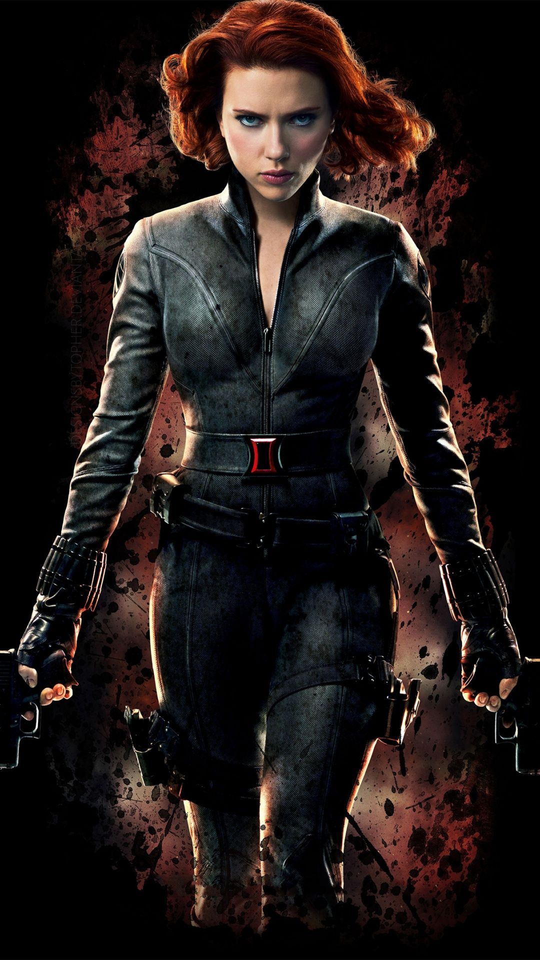 Black Widow, avengers, Scarlett Johansson, minimal Wallpaper