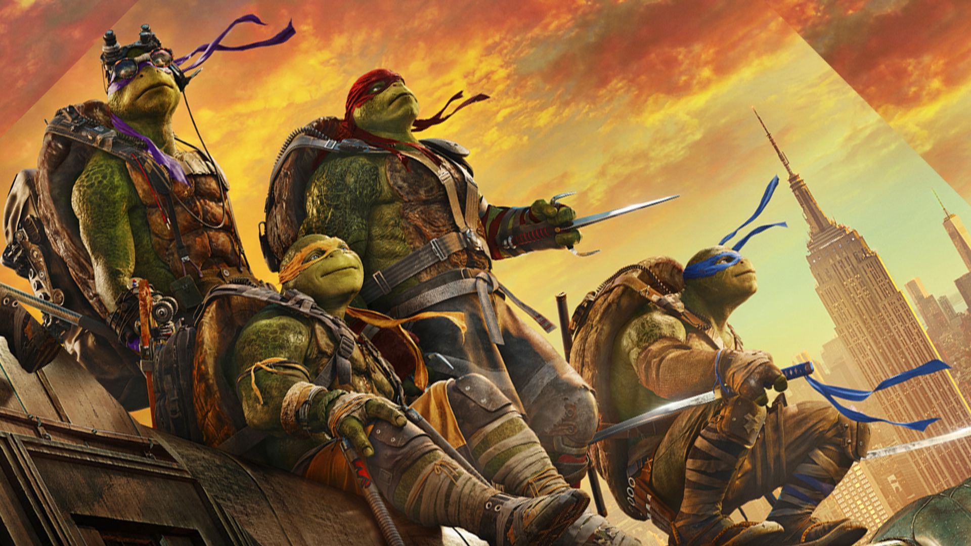 Teenage Mutant Ninja Turtles Out Of The Shadows Background Wallpaper TRAILERS- Wallpaper