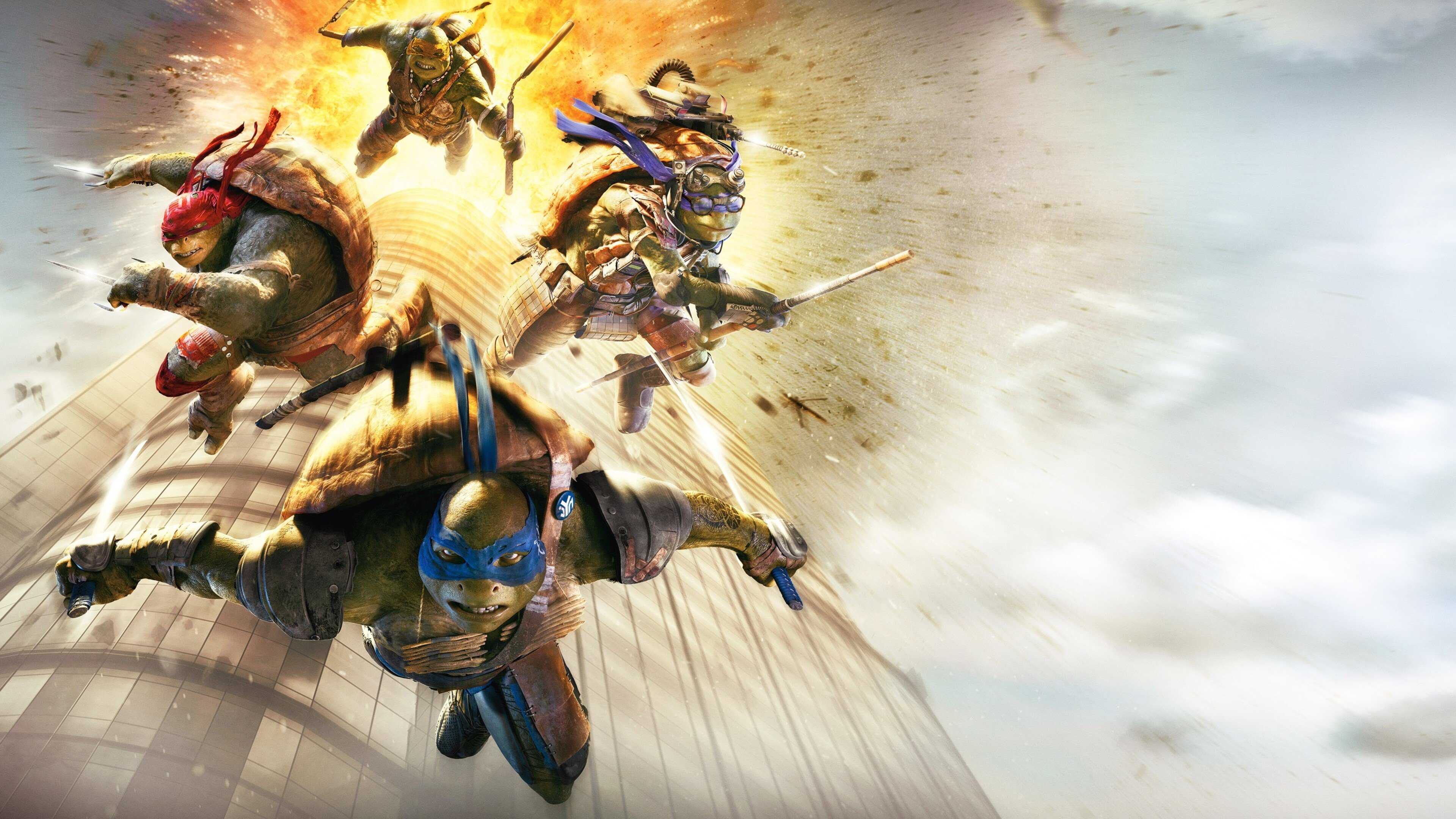 Teenage Mutant Ninja Turtles Movie HD Wallpaper (3840x2160)