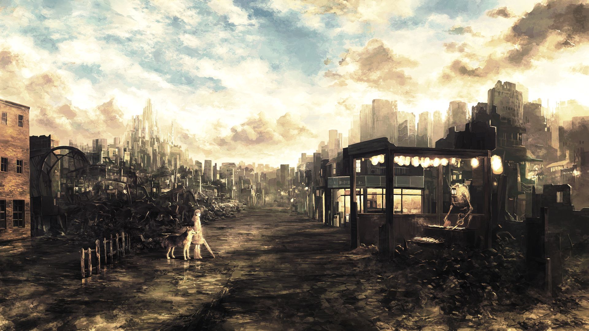 Anime scenery wallpaper, Anime scenery, Scenery wallpaper
