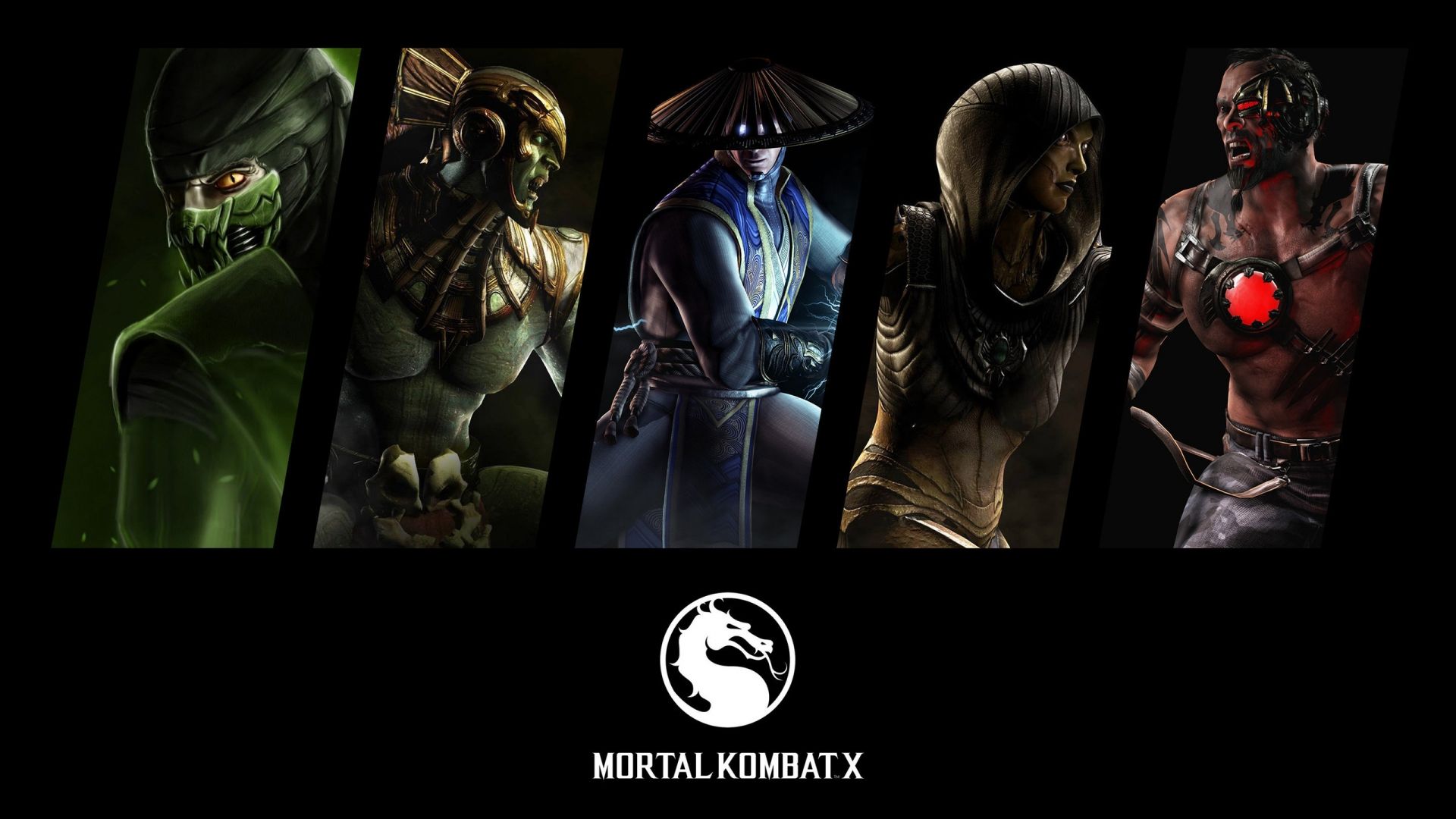 Mortal Kombat X Characters Desktop Wallpaper