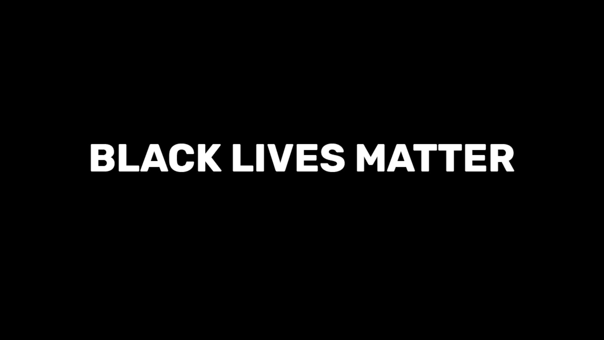 Black Lives Matter. Rock Paper Shotgun