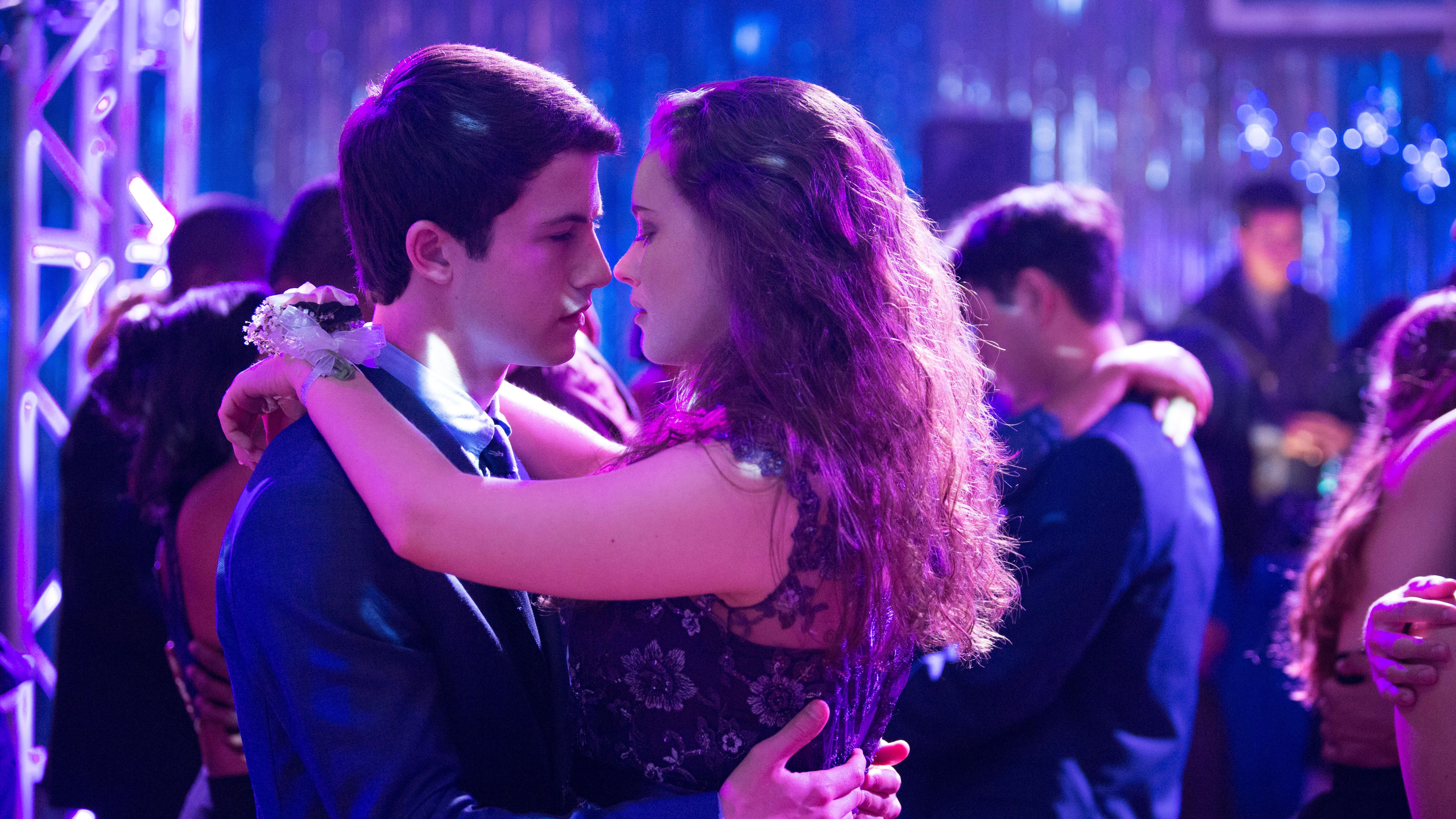 Reasons Why's Katherine Langford and Dylan Minnette on
