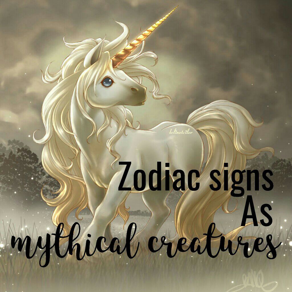 Zodiac Signs Signs As Mythical Creatures