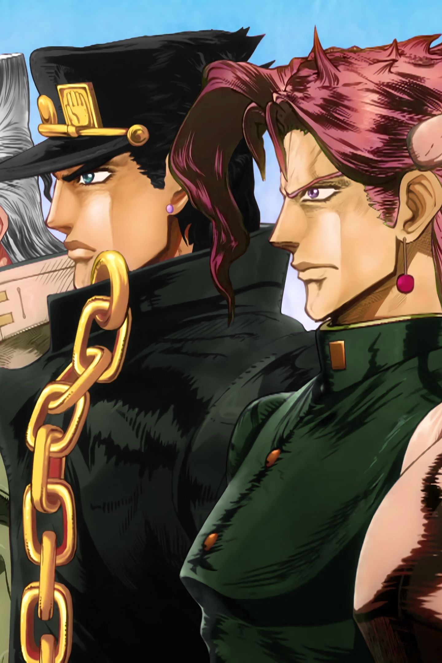 Download 1440x2880 wallpaper anime boys, jojo's bizarre adventure